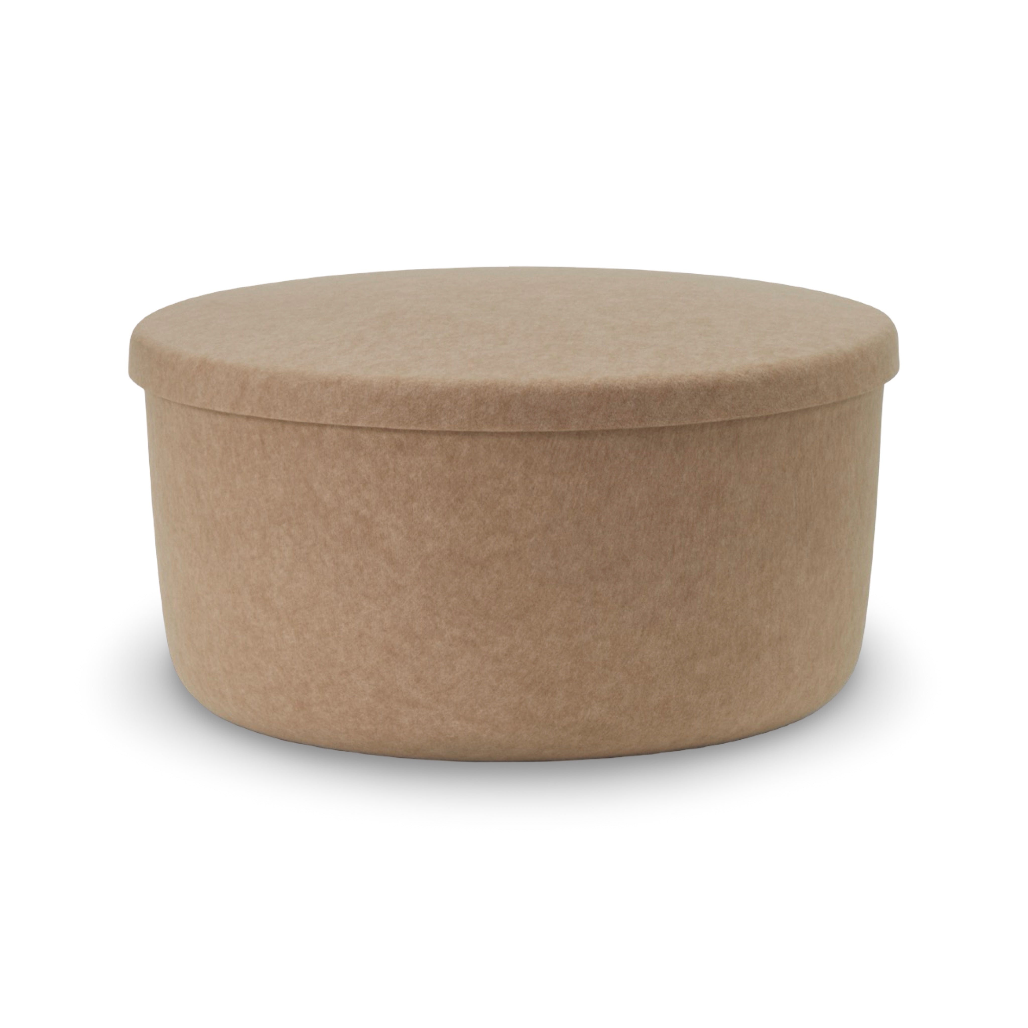 Normann Copenhagen Hide Storage Pouf - Large
