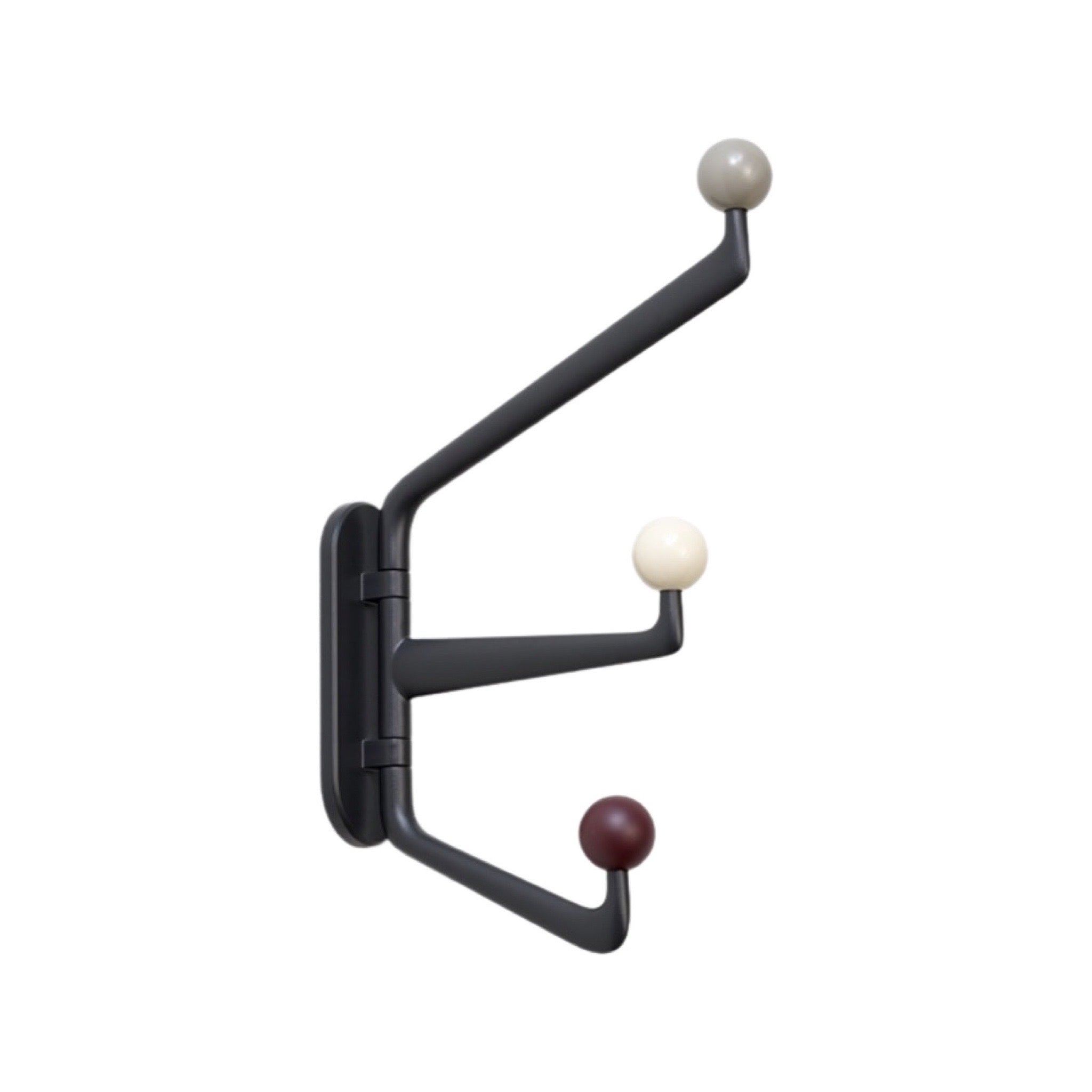 &Tradition Capture Wall Hook Large - Graphite & Multicolour (SC75)