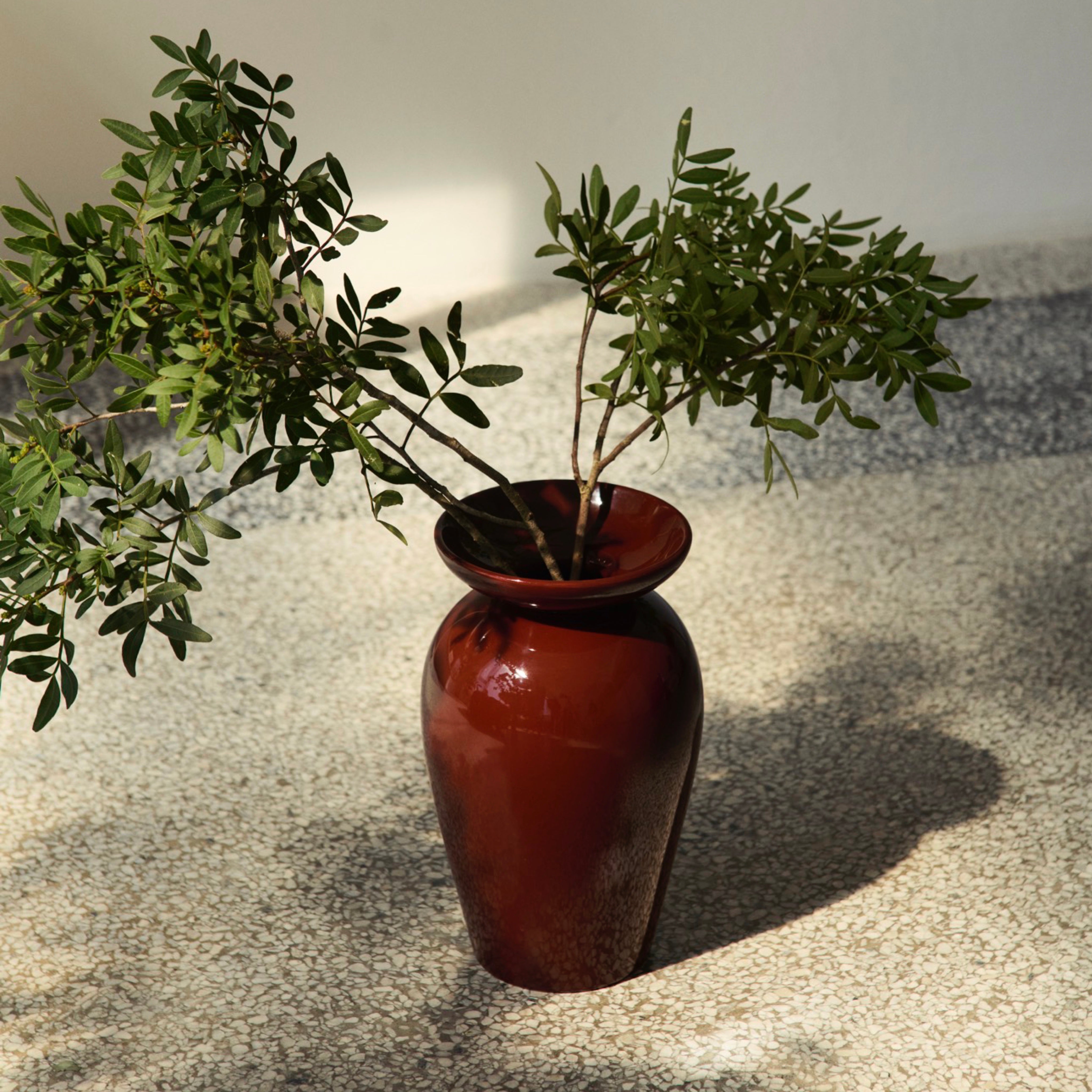 &Tradition Momento Vase - Red Brown (JH47)