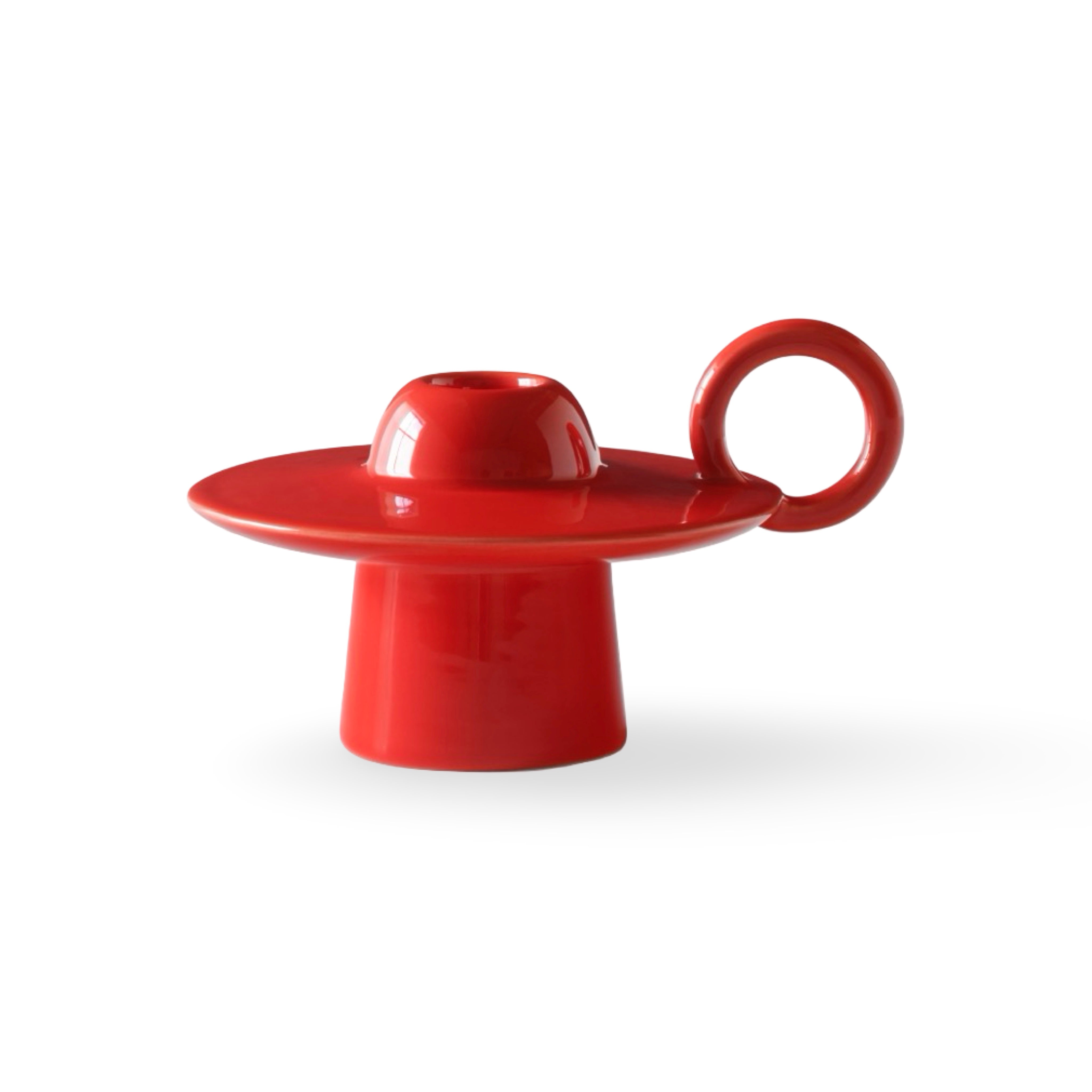 &Tradition Momento Candleholder - Poppy Red (JH39)