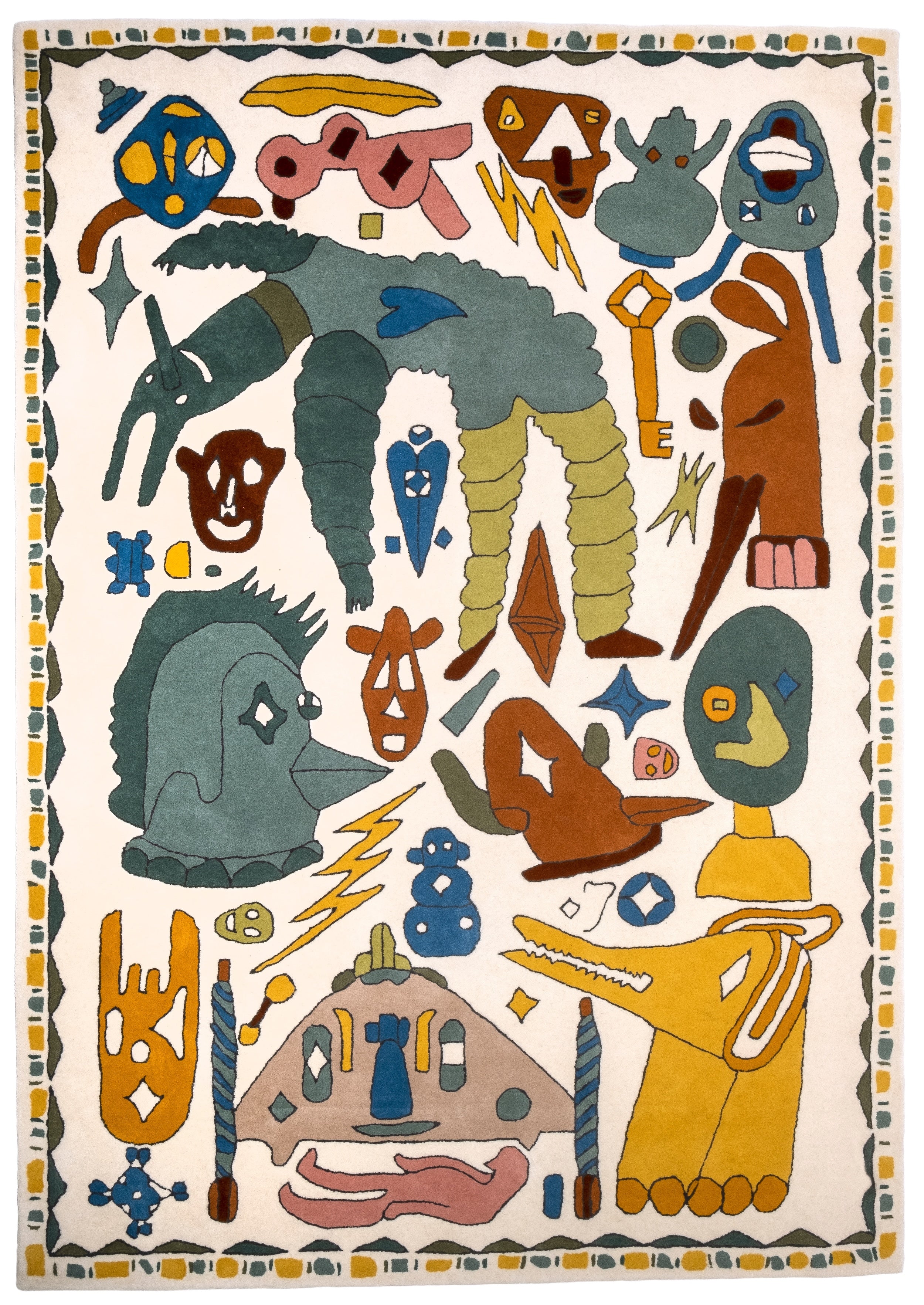 Nanimarquina Troupe Rug By Jaime Hayon