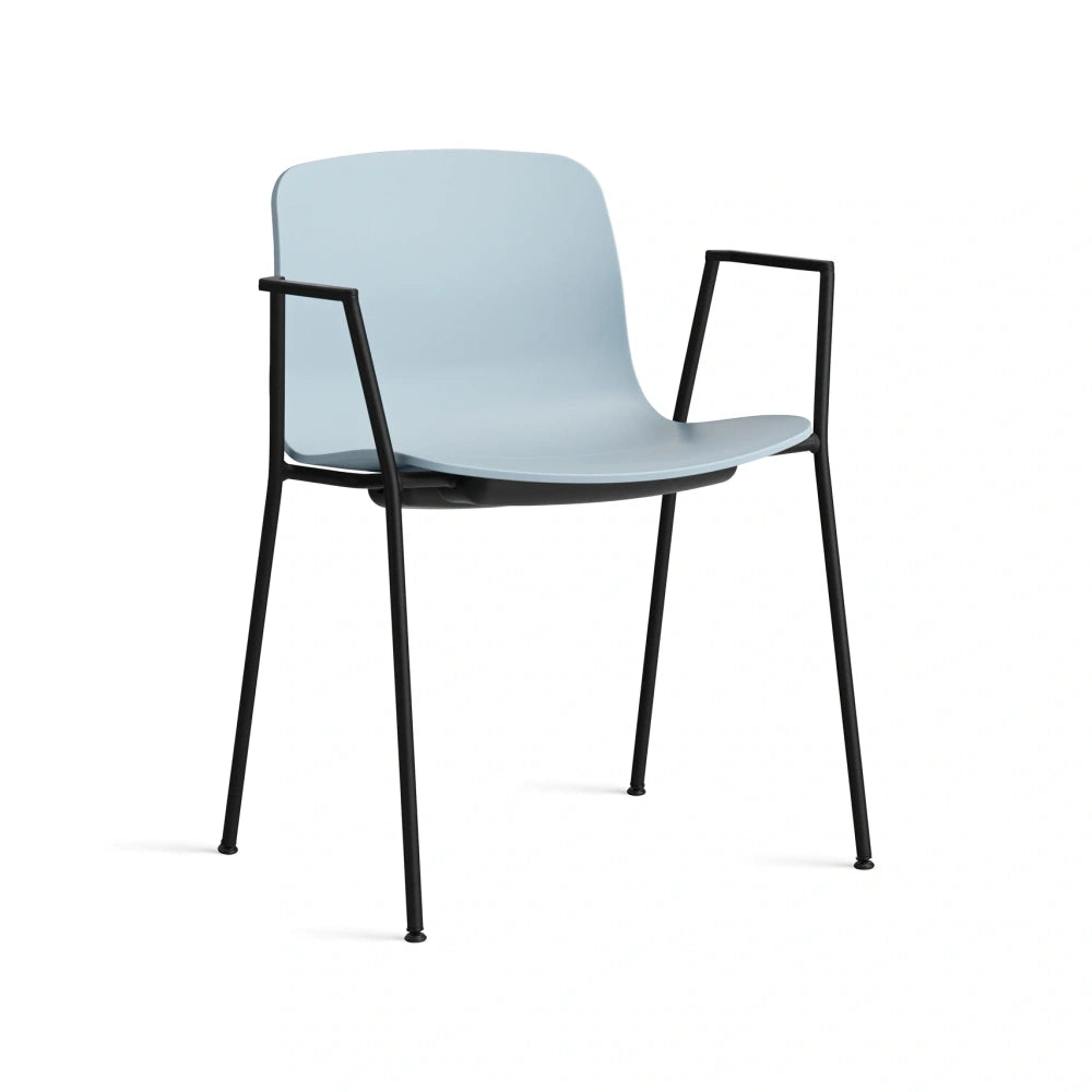 HAY AAC 18 slate blue 2.0 shell – black powder coated steel base