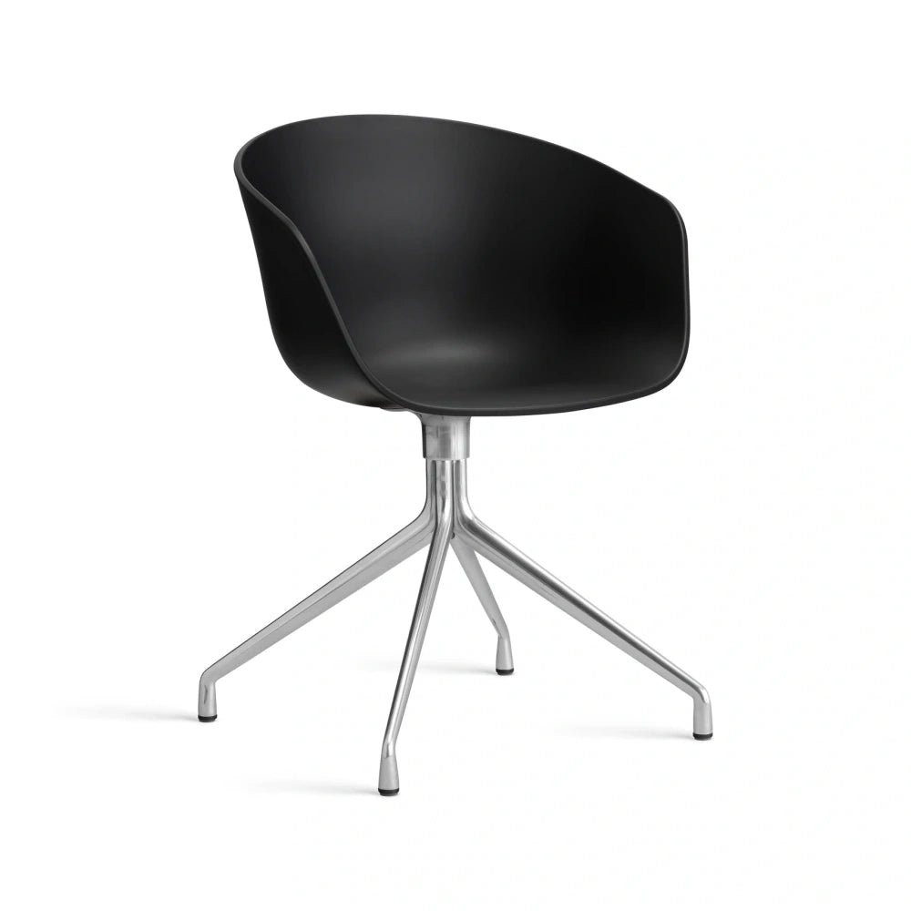 HAY AAC 20 black 2.0 shell – polished aluminium base