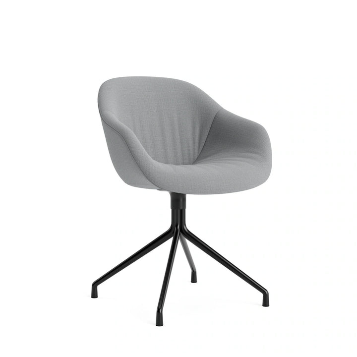HAY AAC 221 Soft Canvas 124 – black swivel base