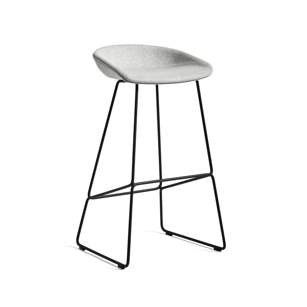 HAY AAS 39 H75 – Black steel base – Uph divina melange 120