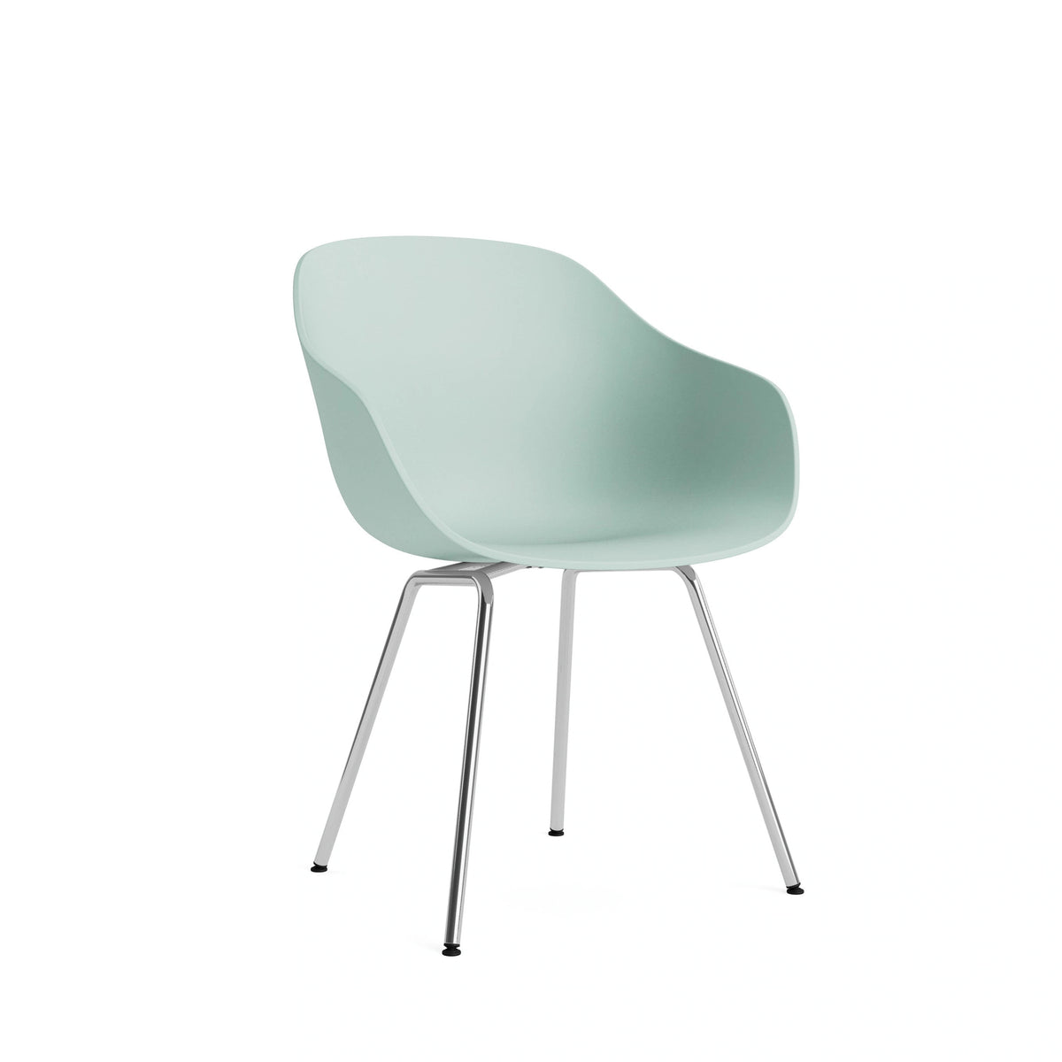 HAY About a Chair - AAC 226, Colour: Dusty Mint, Legs: Chromed Steel