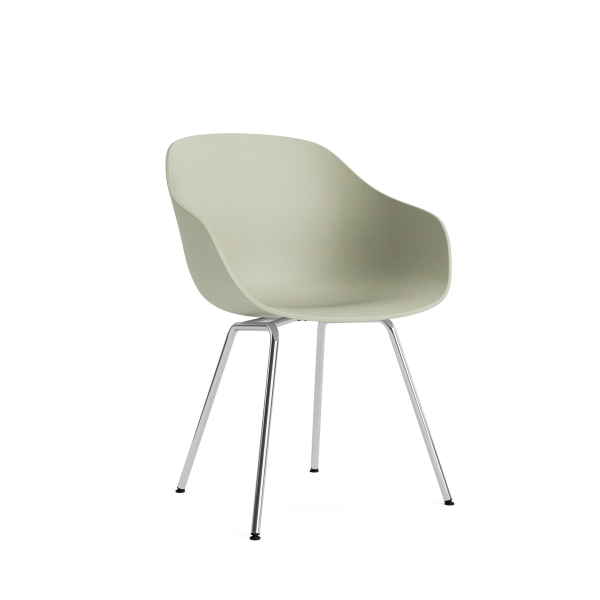 HAY About a Chair - AAC 226, Colour: Pastel Green, Legs: Chromed Steel
