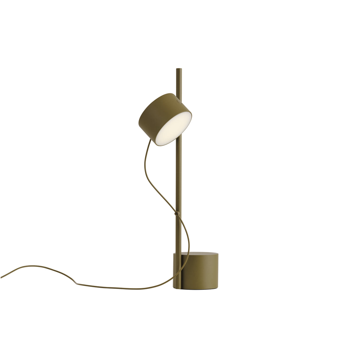 Muuto Post Table Lamp - Brown Green