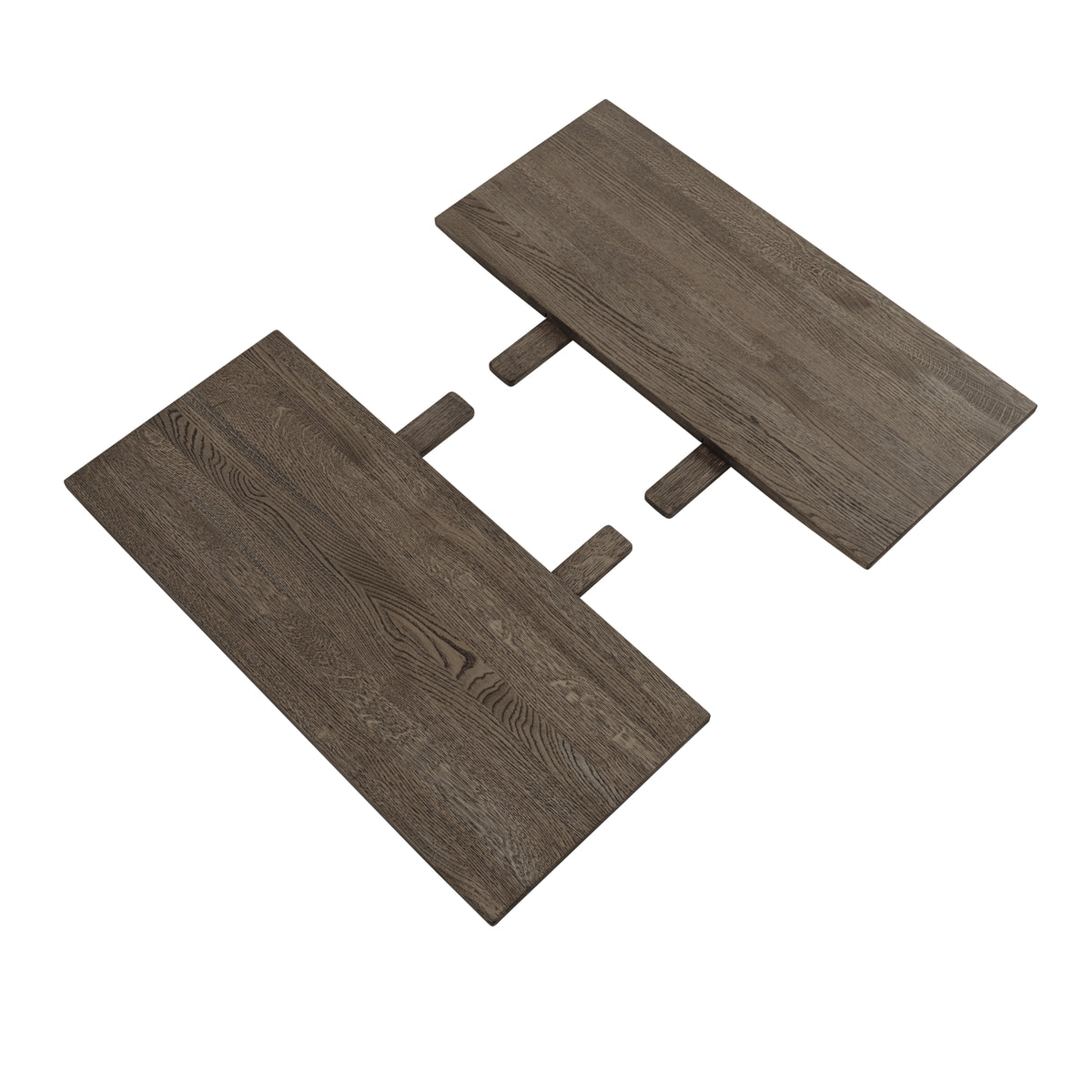 Muuto Earnest Extendable Table Extension Leaves, set of two, in Dark Oiled Oak