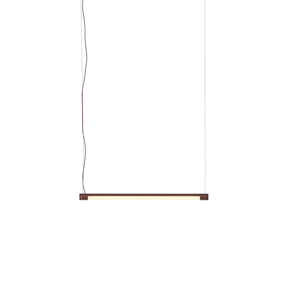 Muuto Fine Suspension Lamp, 60cm in Deep Red
