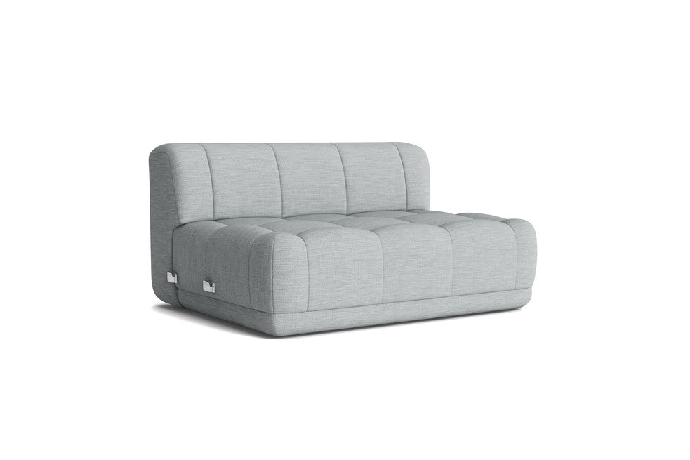 HAY Quilton Wide right end (601), illustrative Remix 123 upholstery.