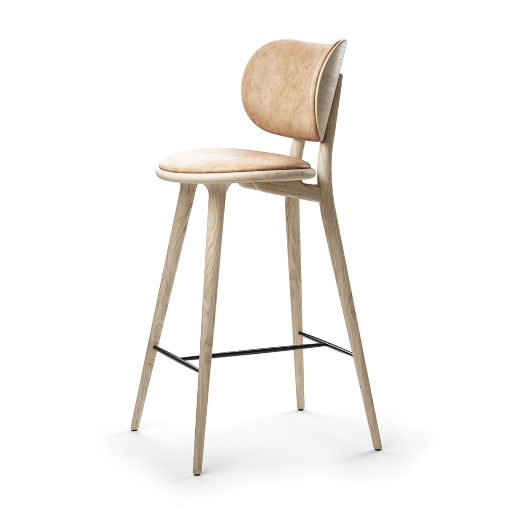 Mater High Stool Backrest
