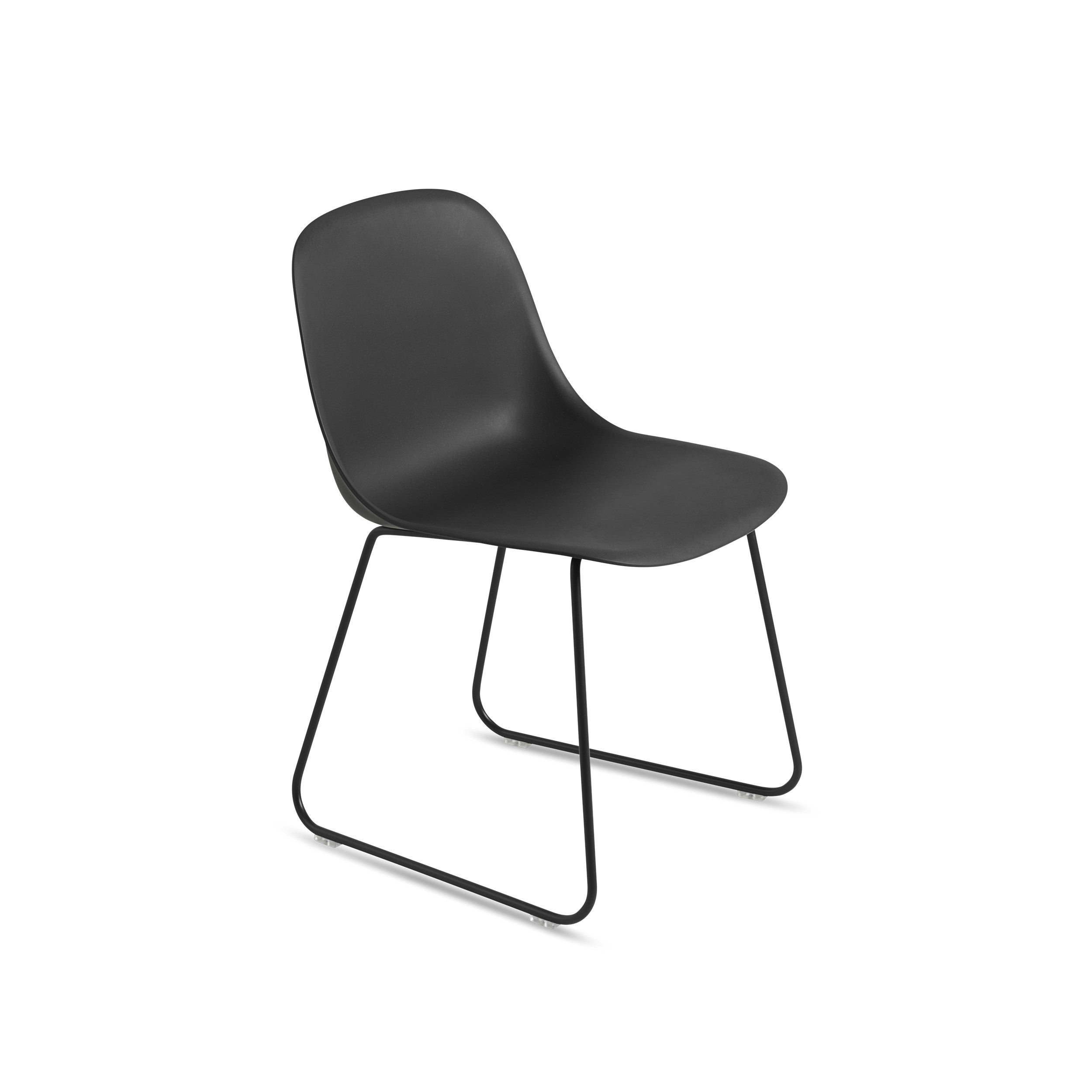 Muuto Fiber Side Chair - Sled Base - Recycled Plastic