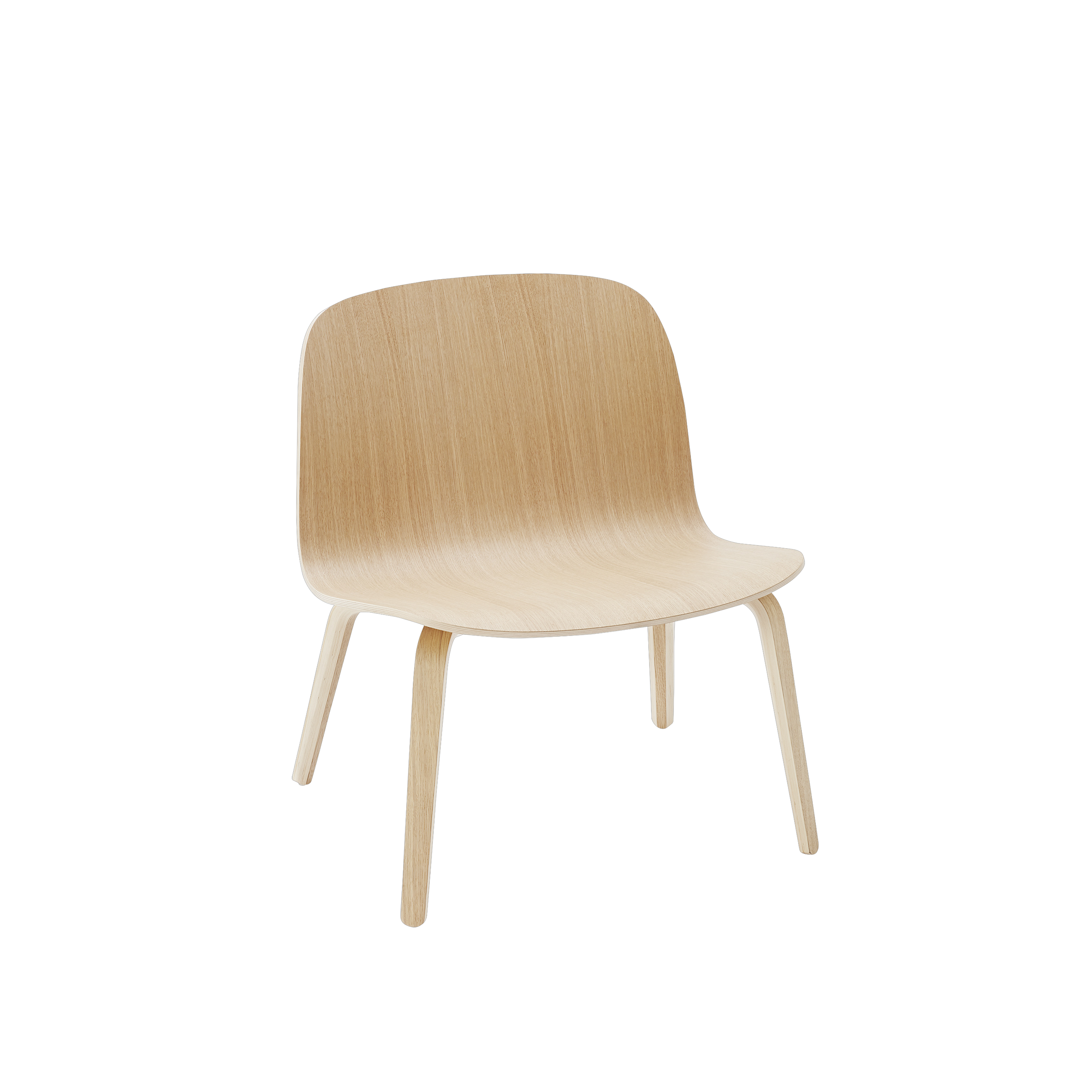 Muuto Visu Lounge Chair - Wood Base