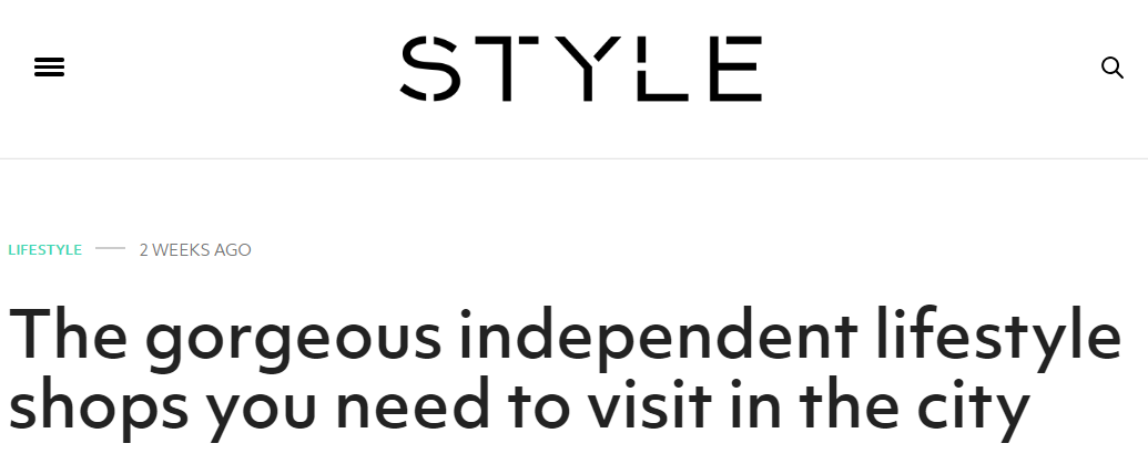 Six Independent Lifestyle and Homeware stores in Birmingham