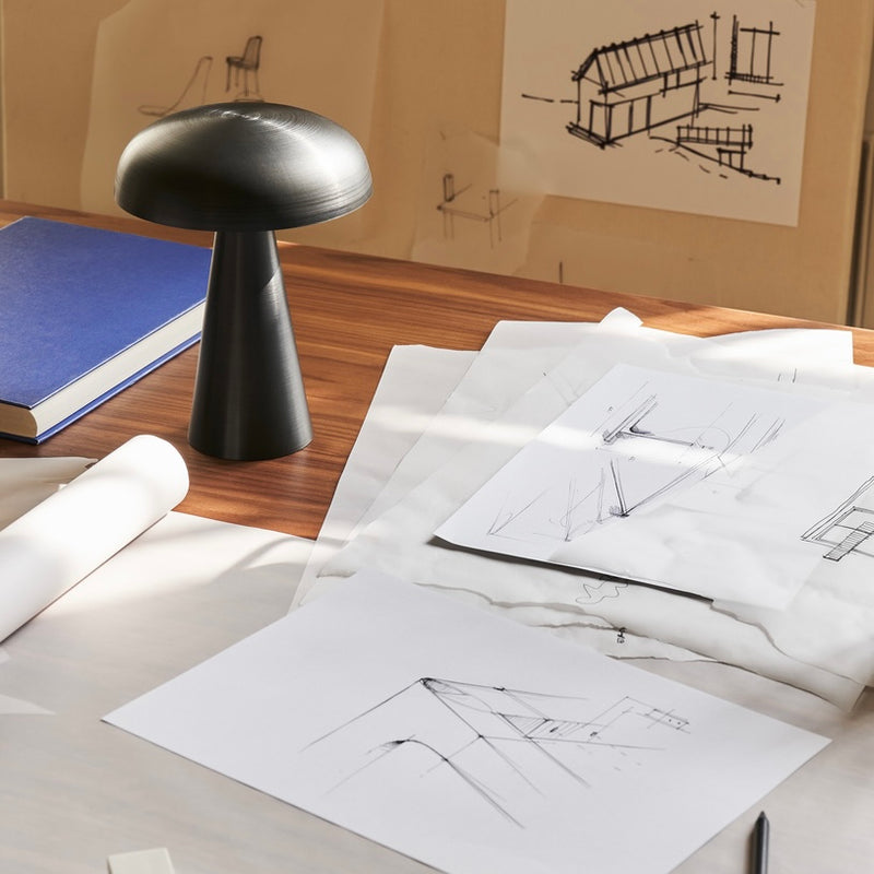 Como lamp and Drip table by &Tradition