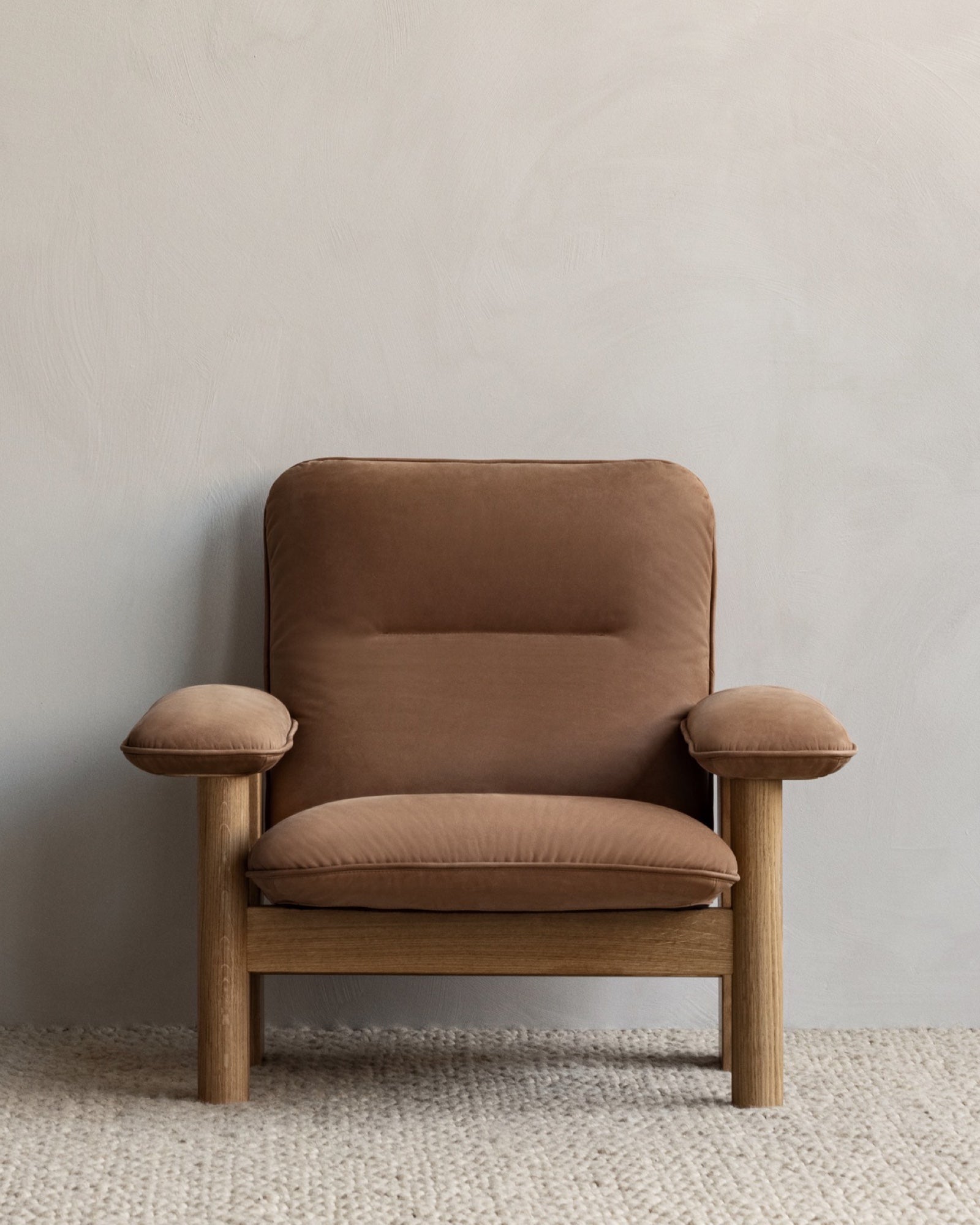 Audo Copenhagen Brasilia Lounge Chair - Leather | kin. Birmingham