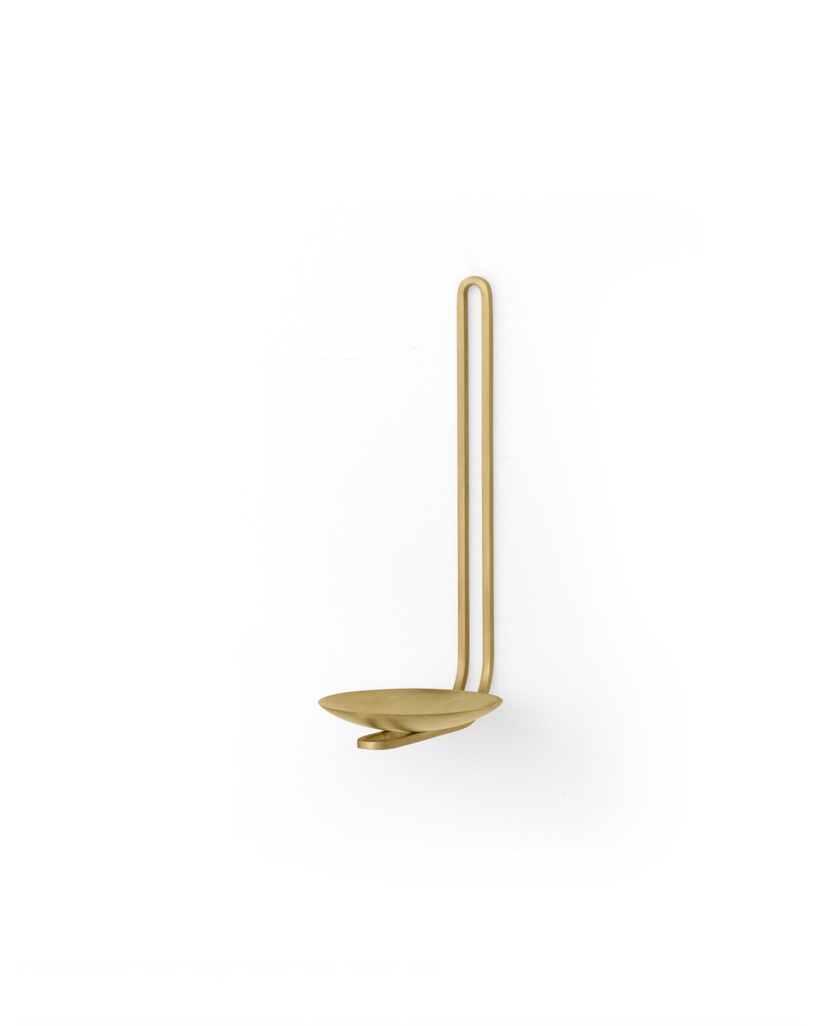 Audo Copenhagen Clip Wall Candleholder 20cm - Brass