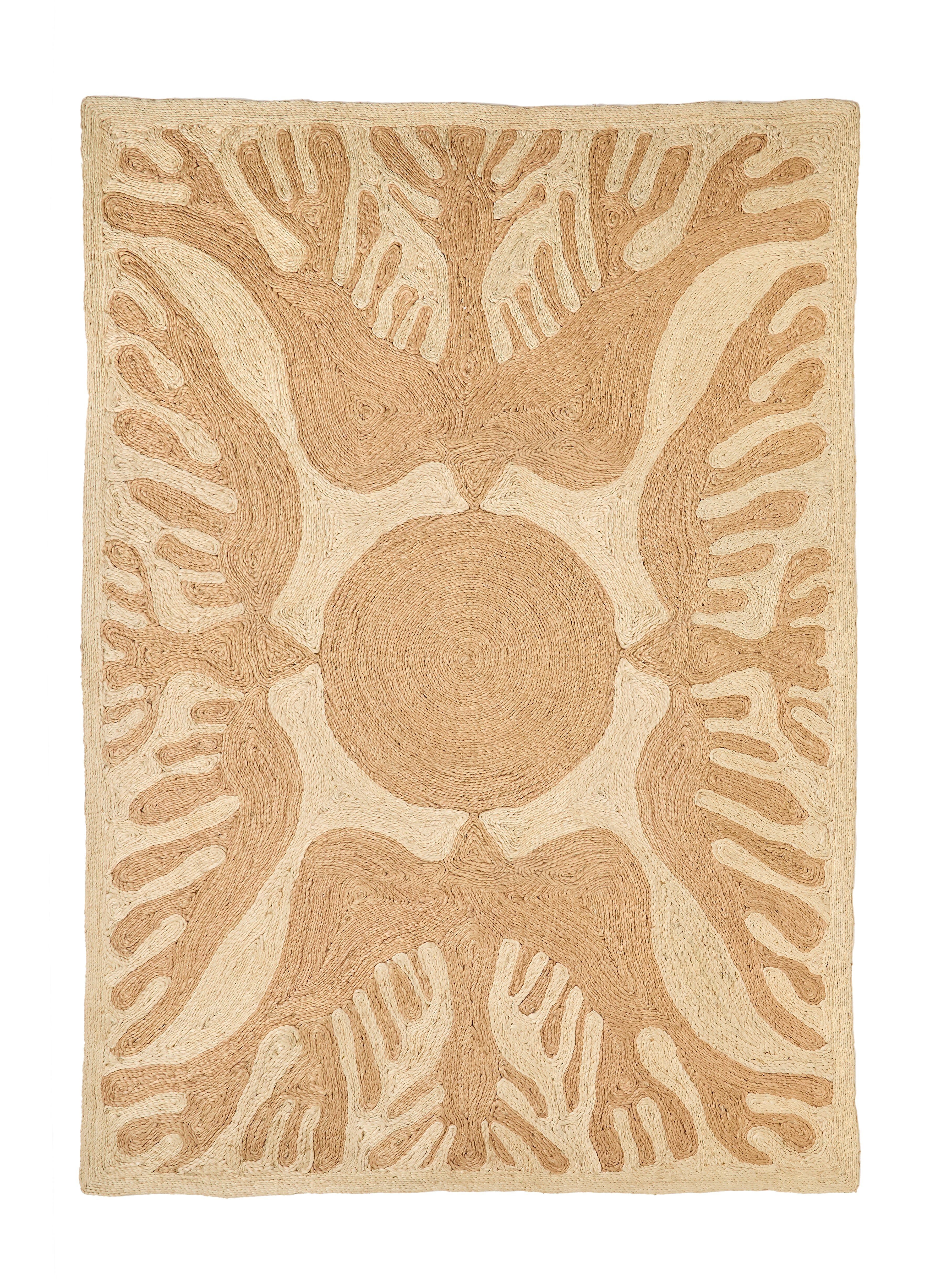 Nanimarquina Lucia Eames Sunbirds Naturals Rug