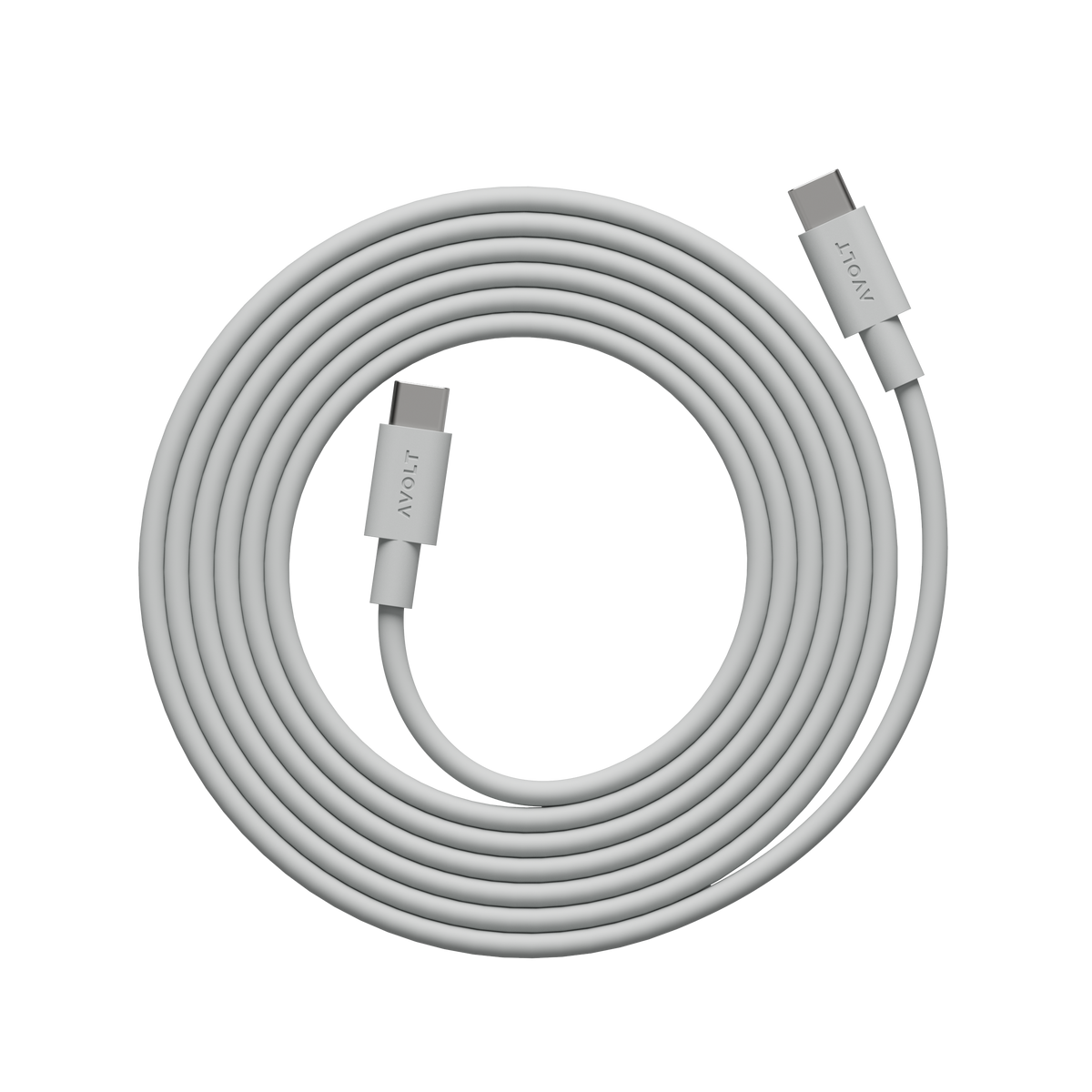 AVOLT Cable 1 USB-C to USB-C Cable - Gotland Grey | kin. Birmingham
