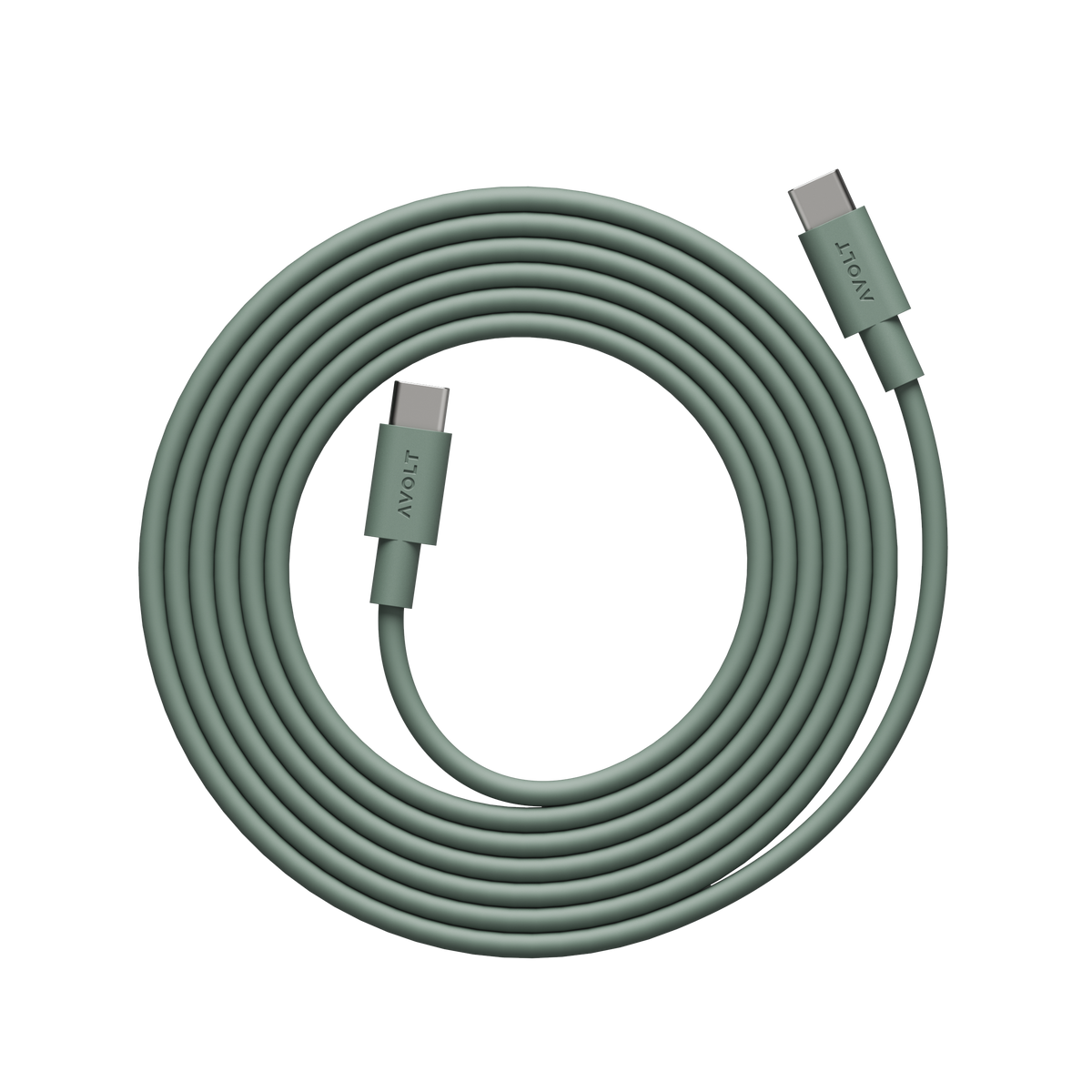 AVOLT Cable 1 USB-C to USB-C Cable - Oak Green | kin. Birmingham