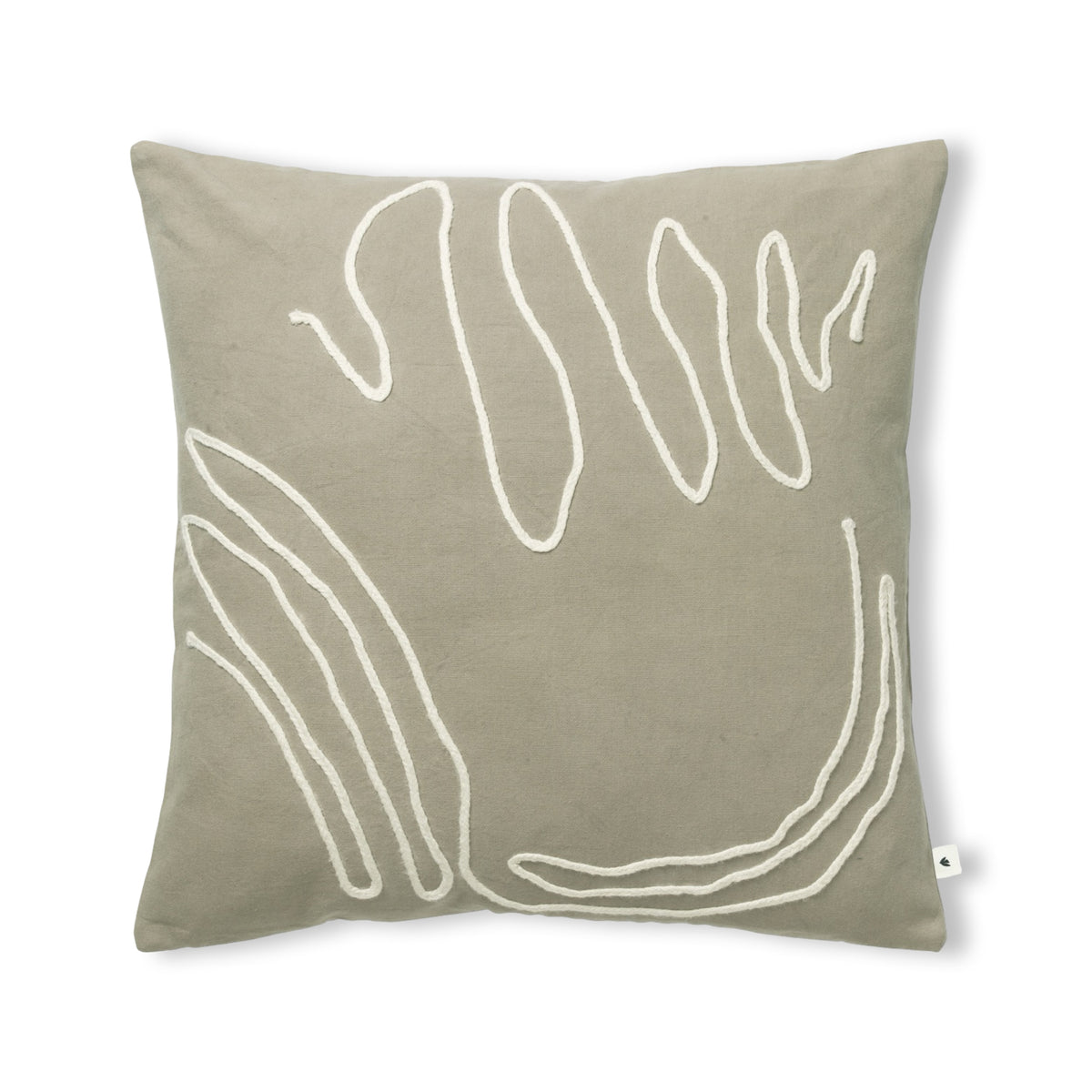 Ferm Living Jot Cushion Cover - Elm Green