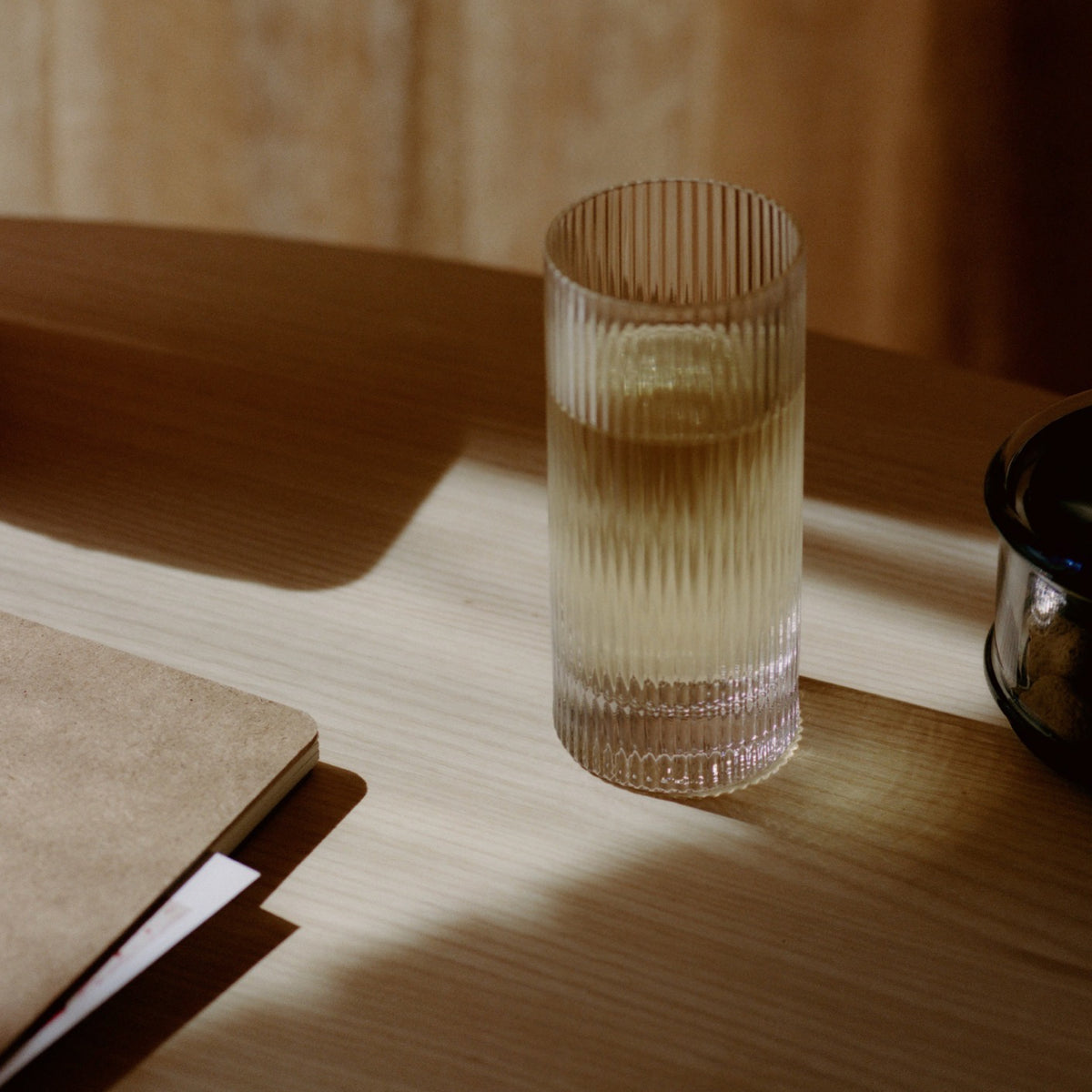 Ferm Living Ripple Highball Glasses - Set of 2