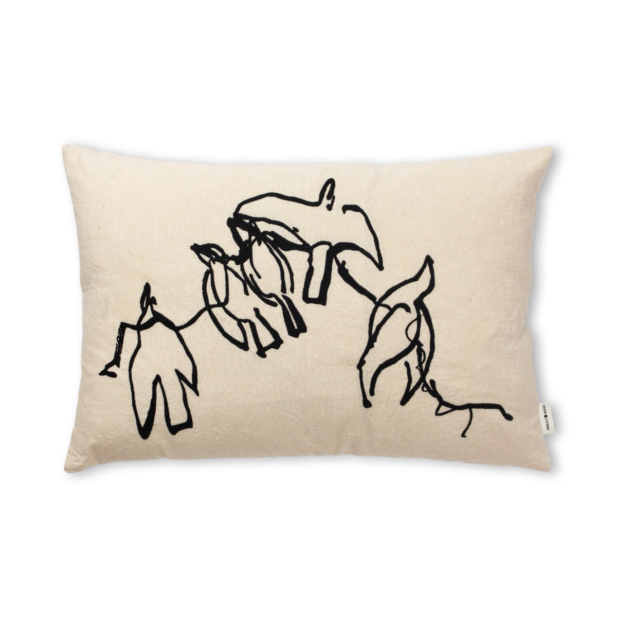 Ferm Living Vuelo Cushion Cover - Natural