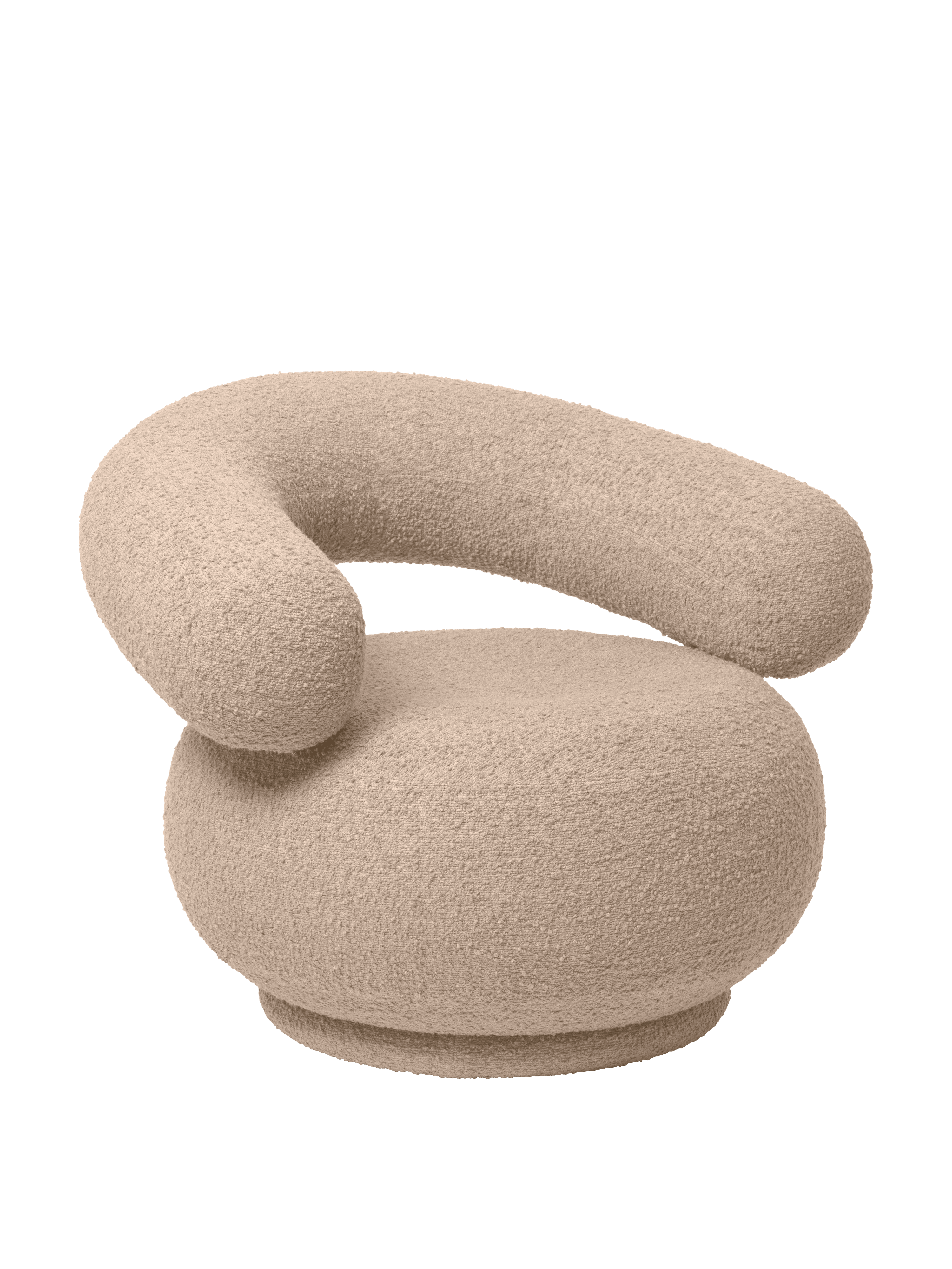 Ferm Living Orbo Lounge Chair with Swivel