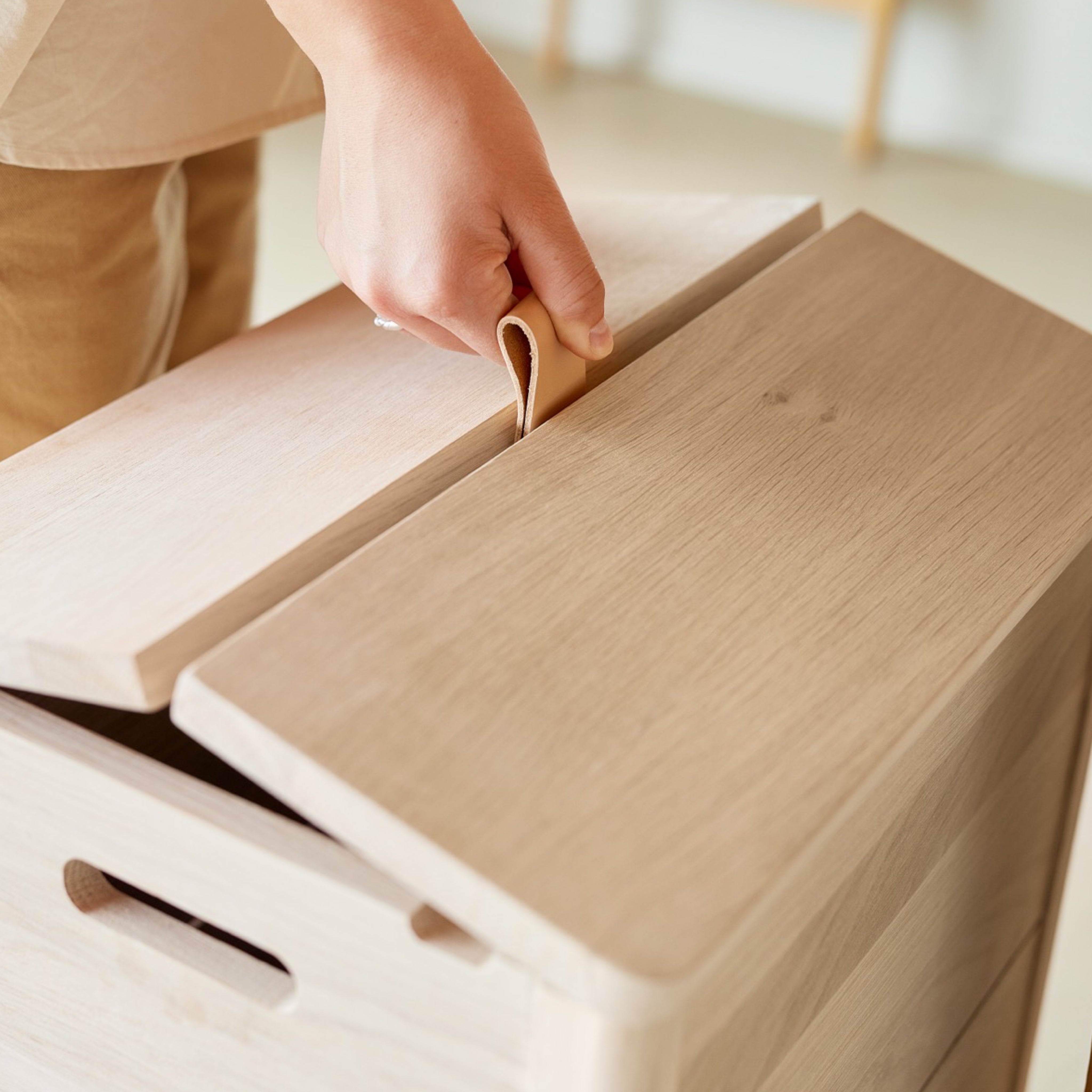 Form & Refine A Line Laundry Box