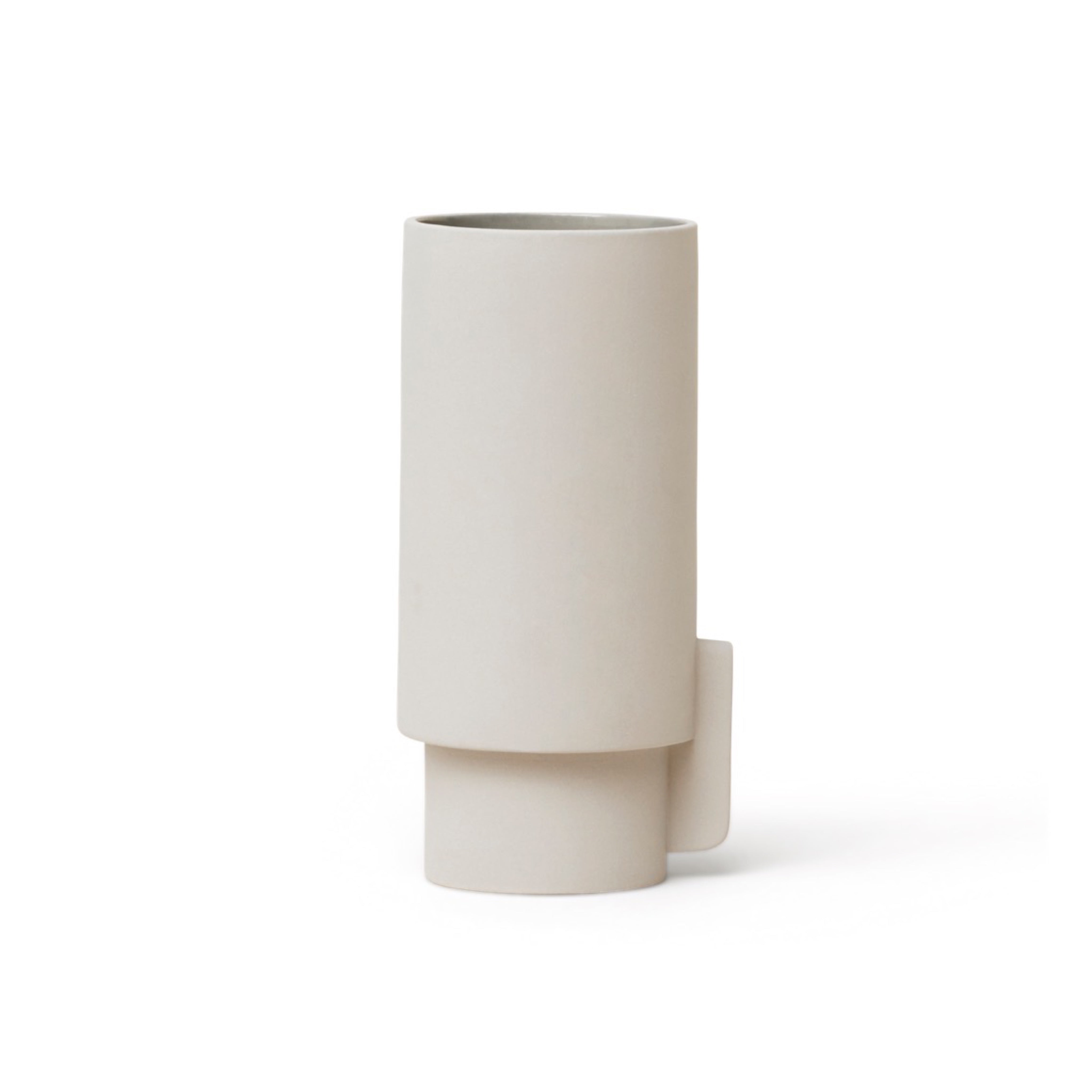 Form & Refine Alcoa Large Vase - Light Grey