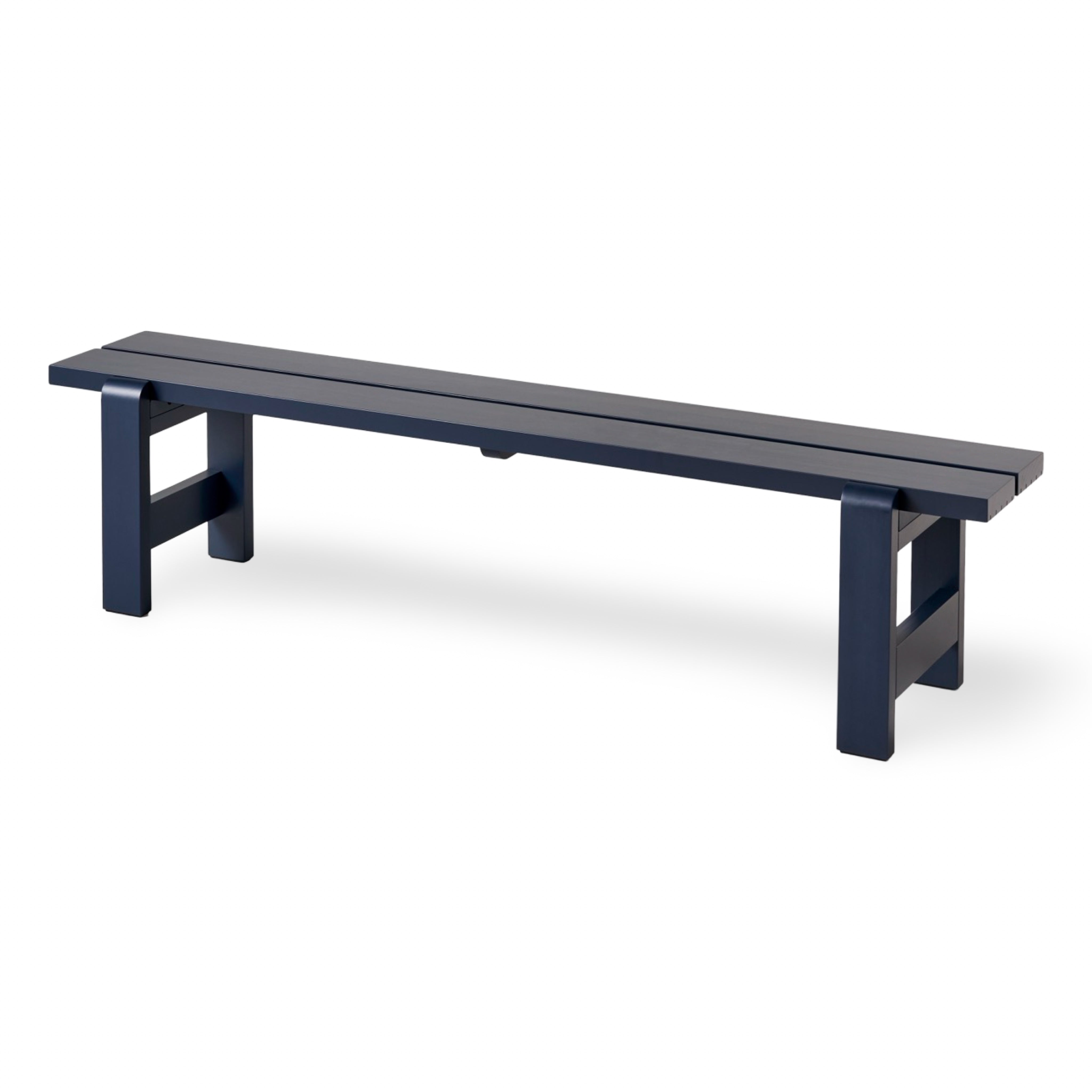 Steel Blue Lacquered Pinewood