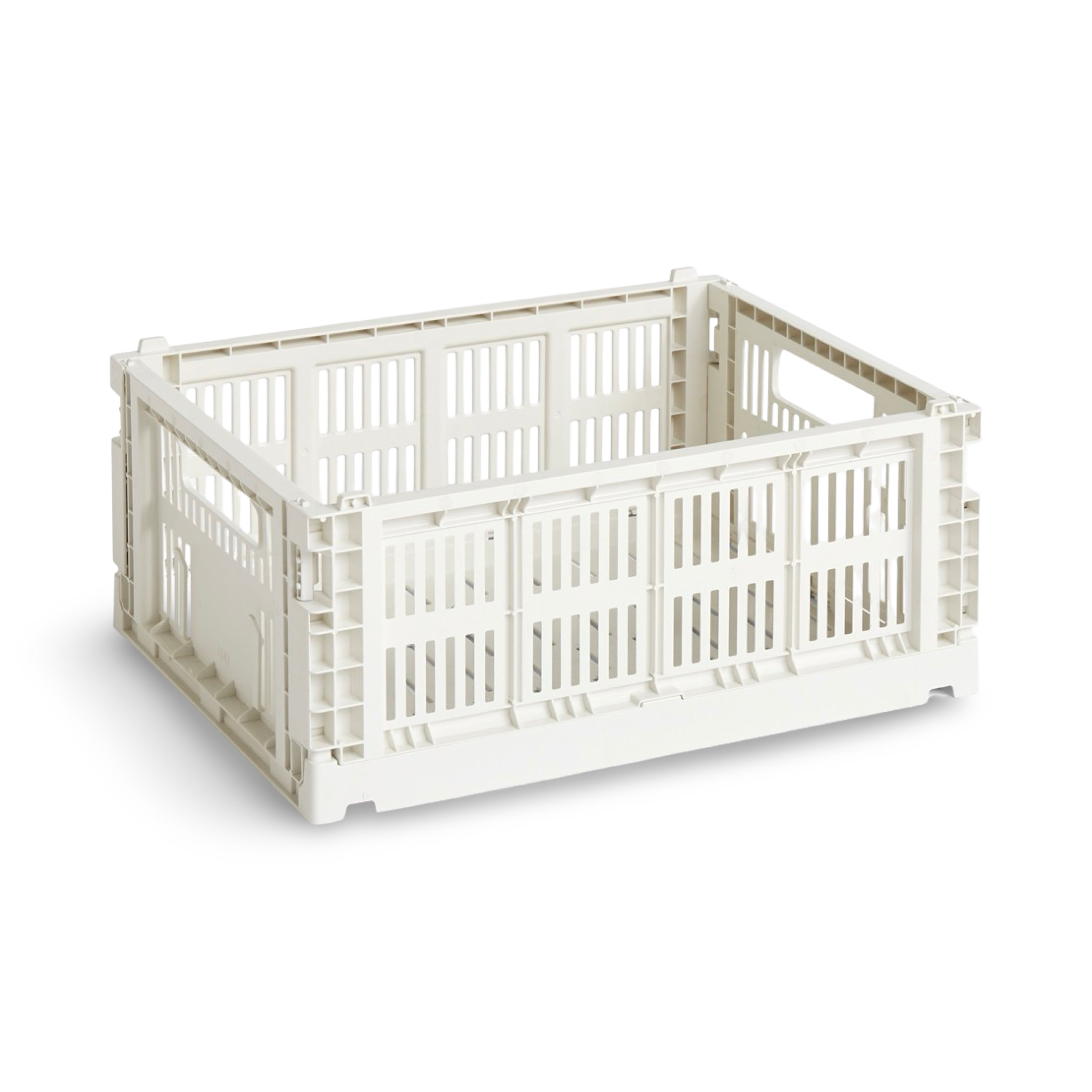 HAY Colour Crate - Medium - Off White