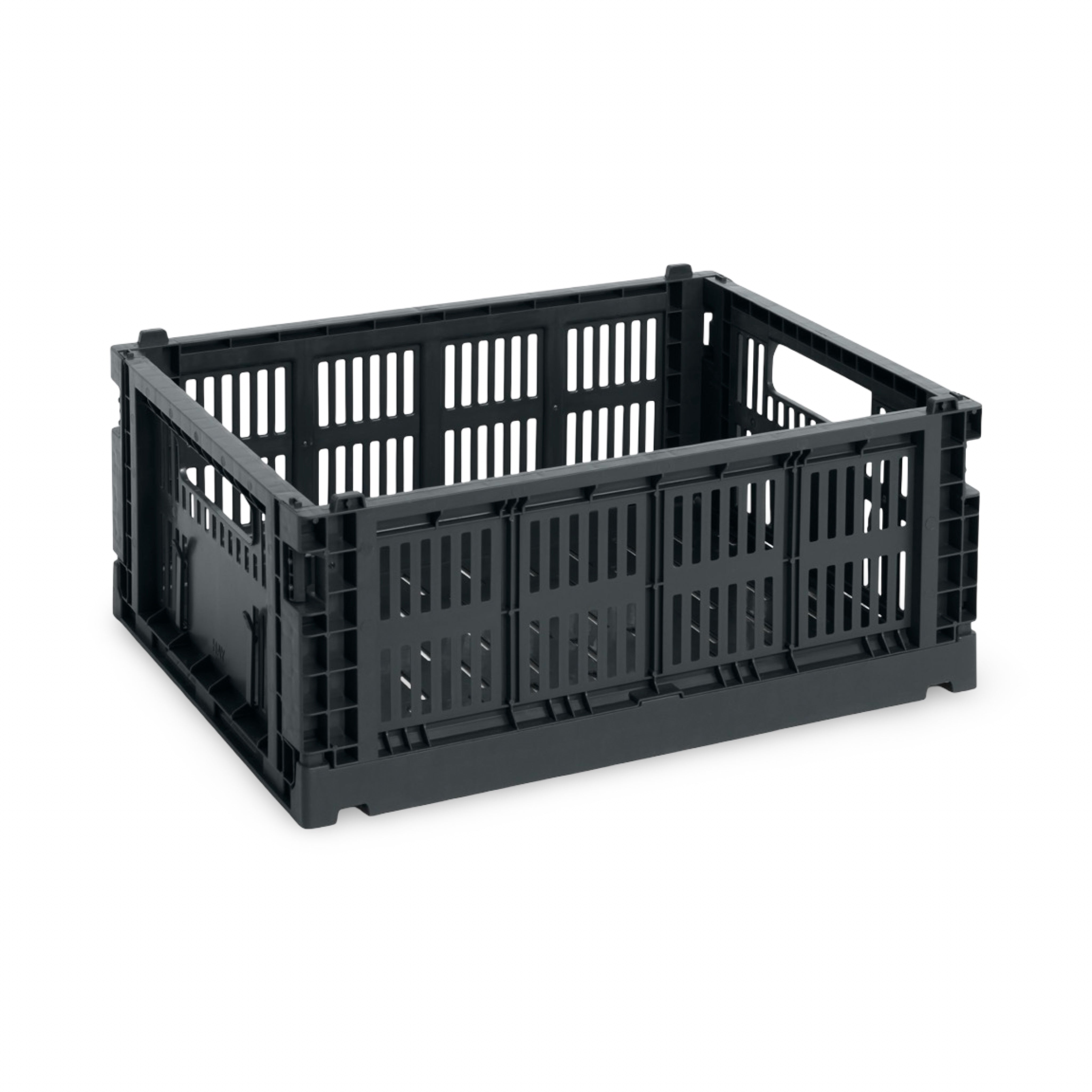 HAY Colour Crate - Medium - Charcoal