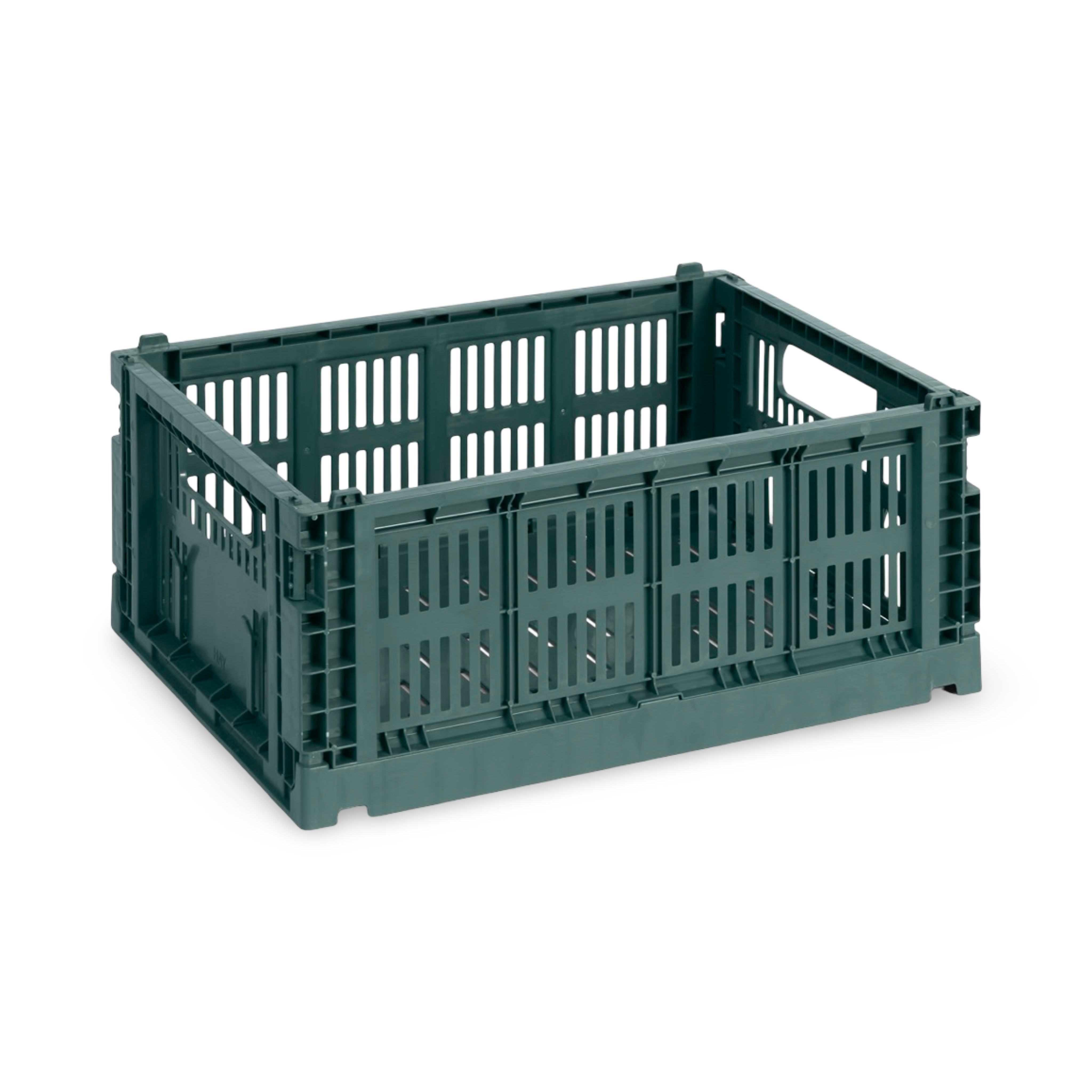 HAY Colour Crate - Medium - Dark Green