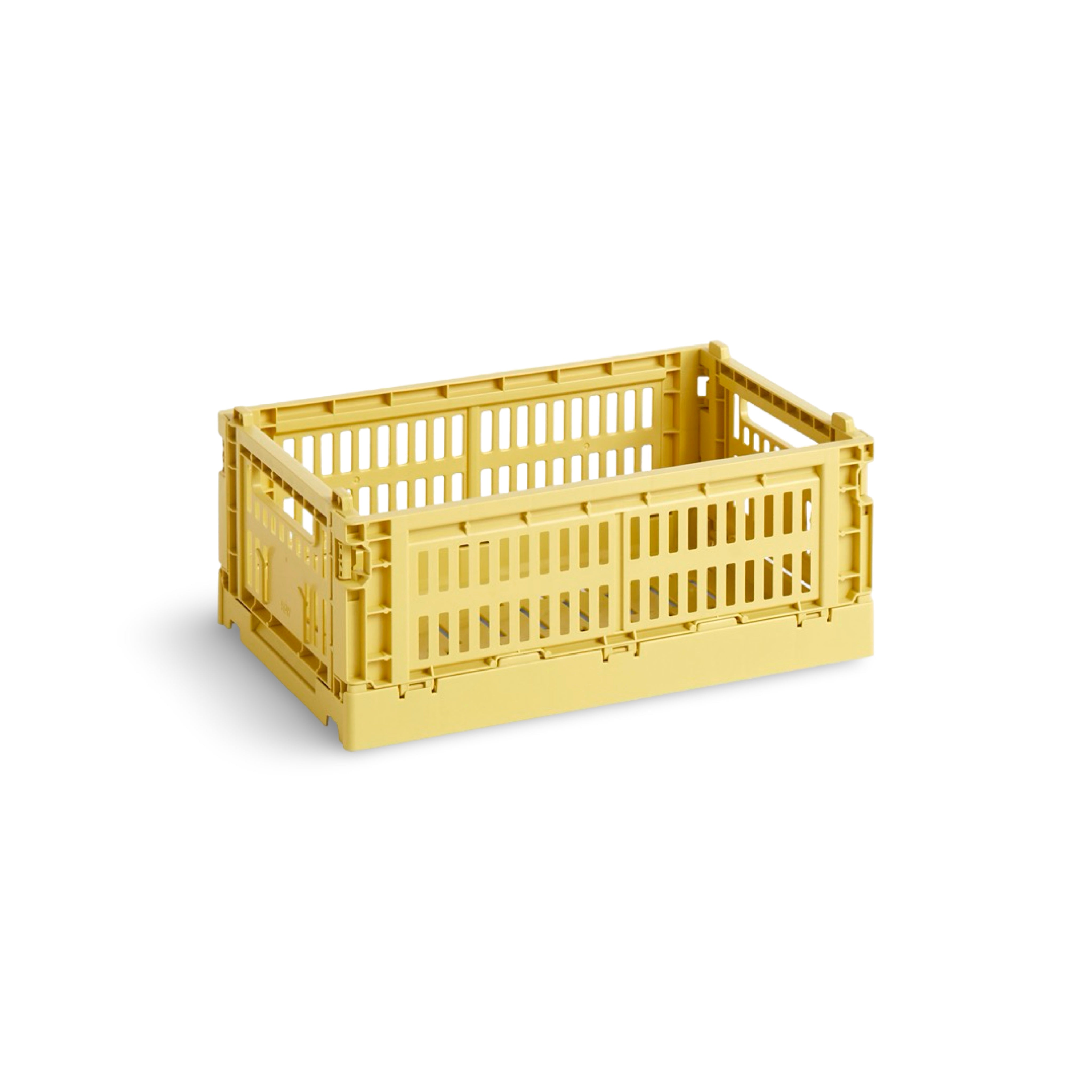 HAY Colour Crate - Small - Dusty Yellow