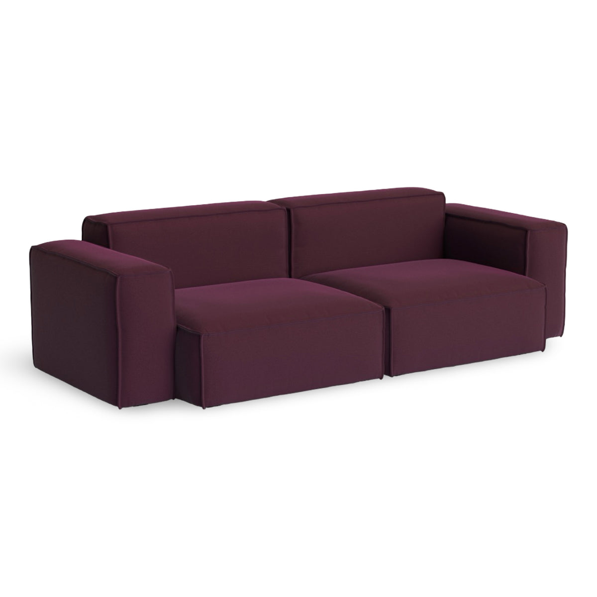 HAY Mags Soft - Low Armrest w. Removable Cover - 2.5-Seater Sofa Combination 1