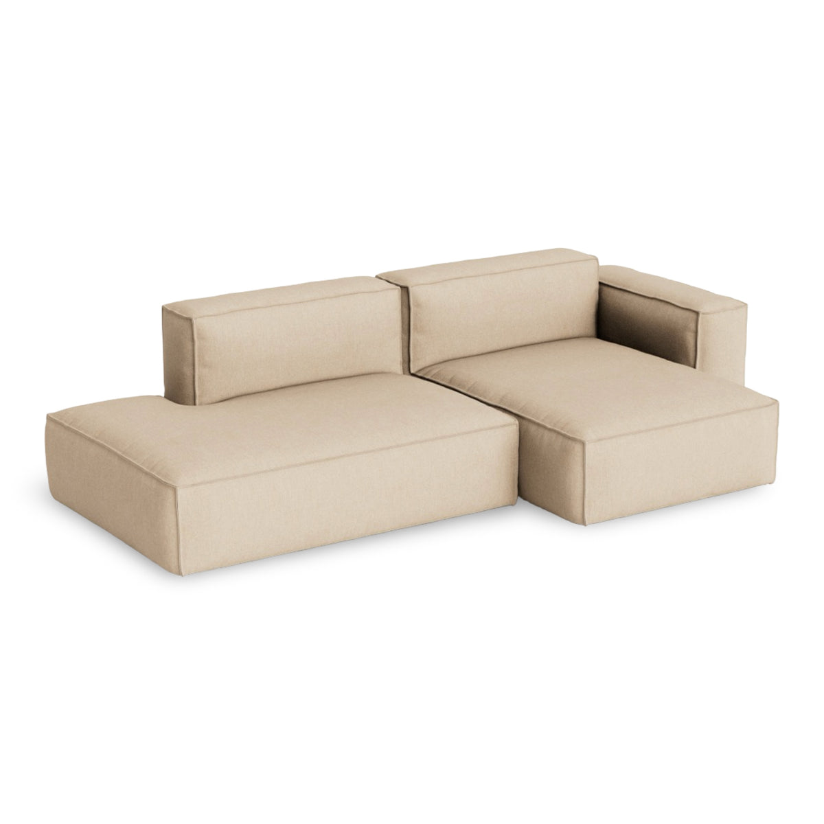 HAY Mags Soft - Low Armrest w. Removable Cover - 2.5-Seater Sofa Combination 3