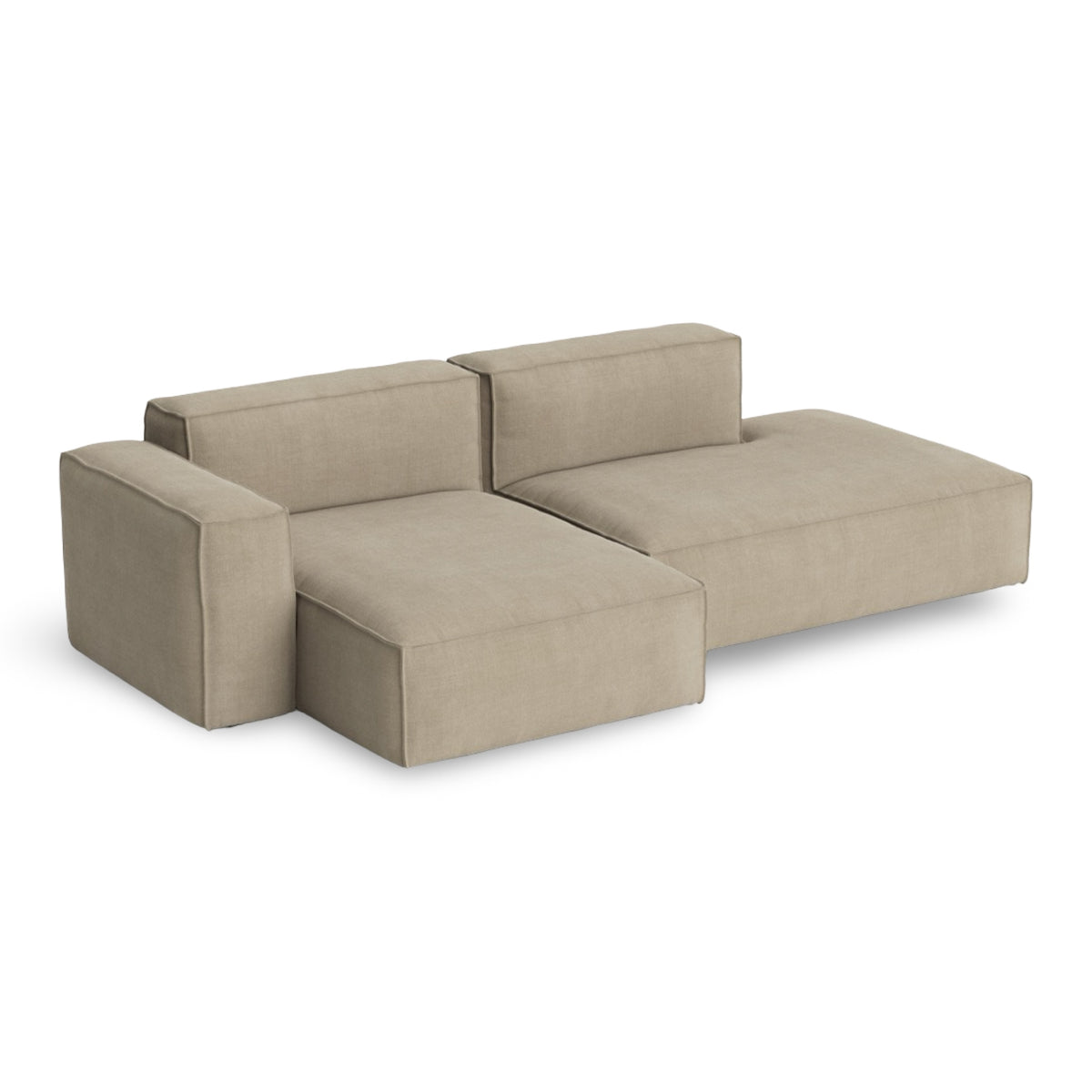 HAY Mags Soft - Low Armrest w. Removable Cover - 2.5-Seater Sofa Combination 3