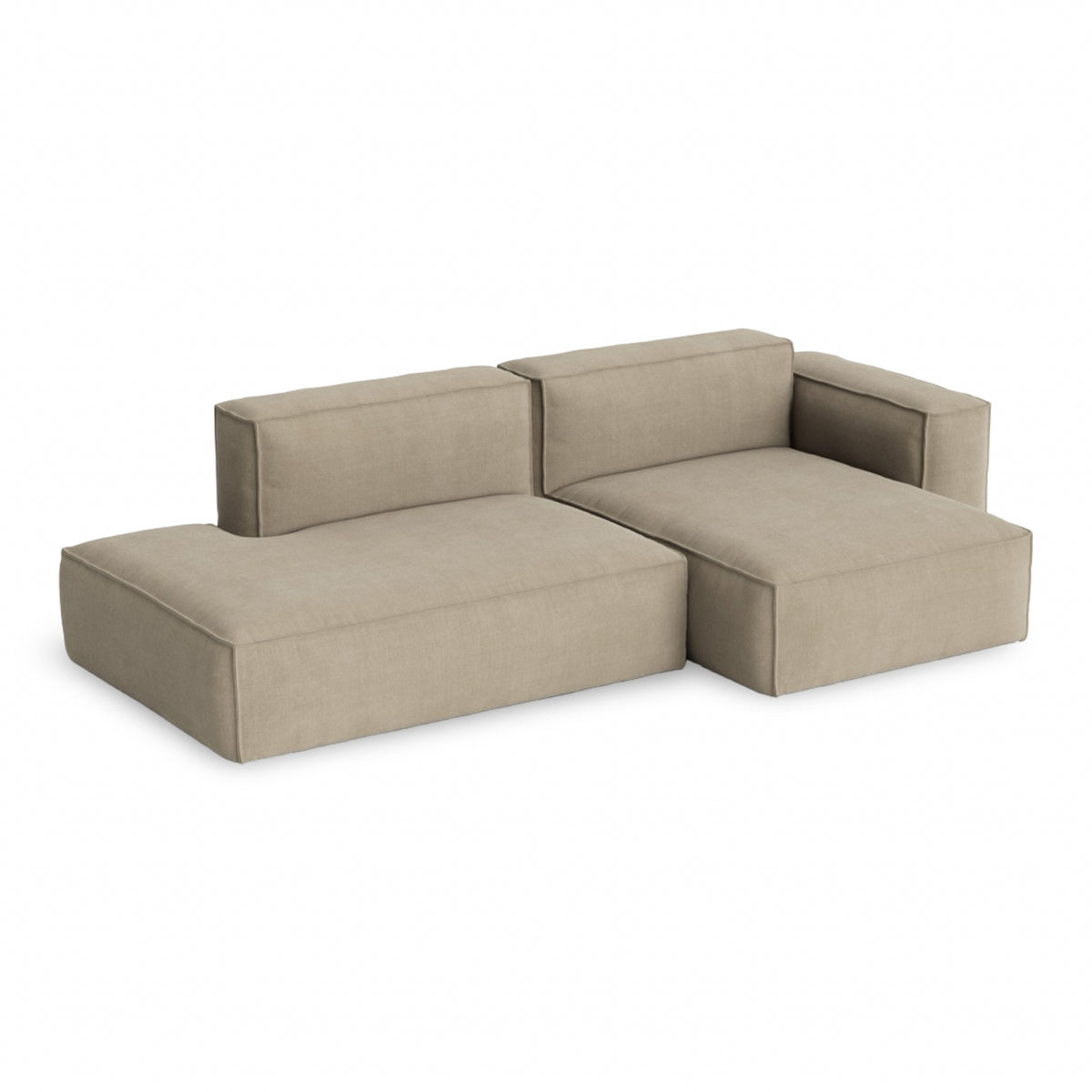 HAY Mags Soft - Low Armrest w. Removable Cover - 2.5-Seater Sofa Combination 3
