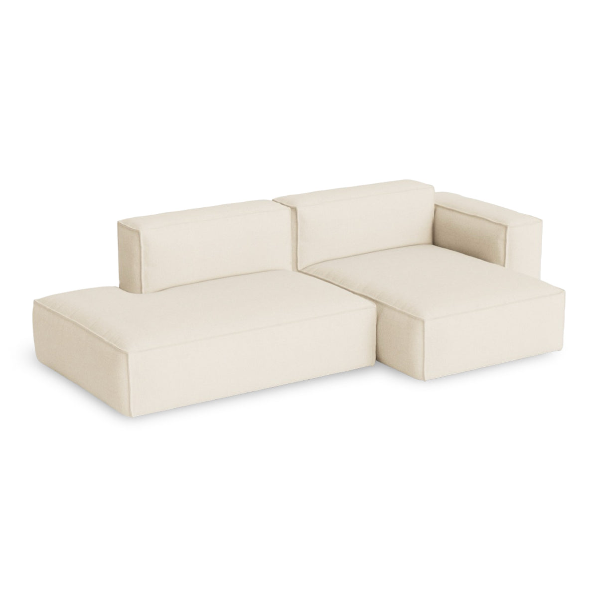 HAY Mags Soft - Low Armrest w. Removable Cover - 2.5-Seater Sofa Combination 3