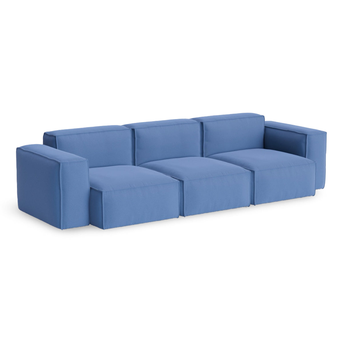 HAY Mags Soft - Low Armrest w. Removable Cover - 3-Seater Sofa Combination 1