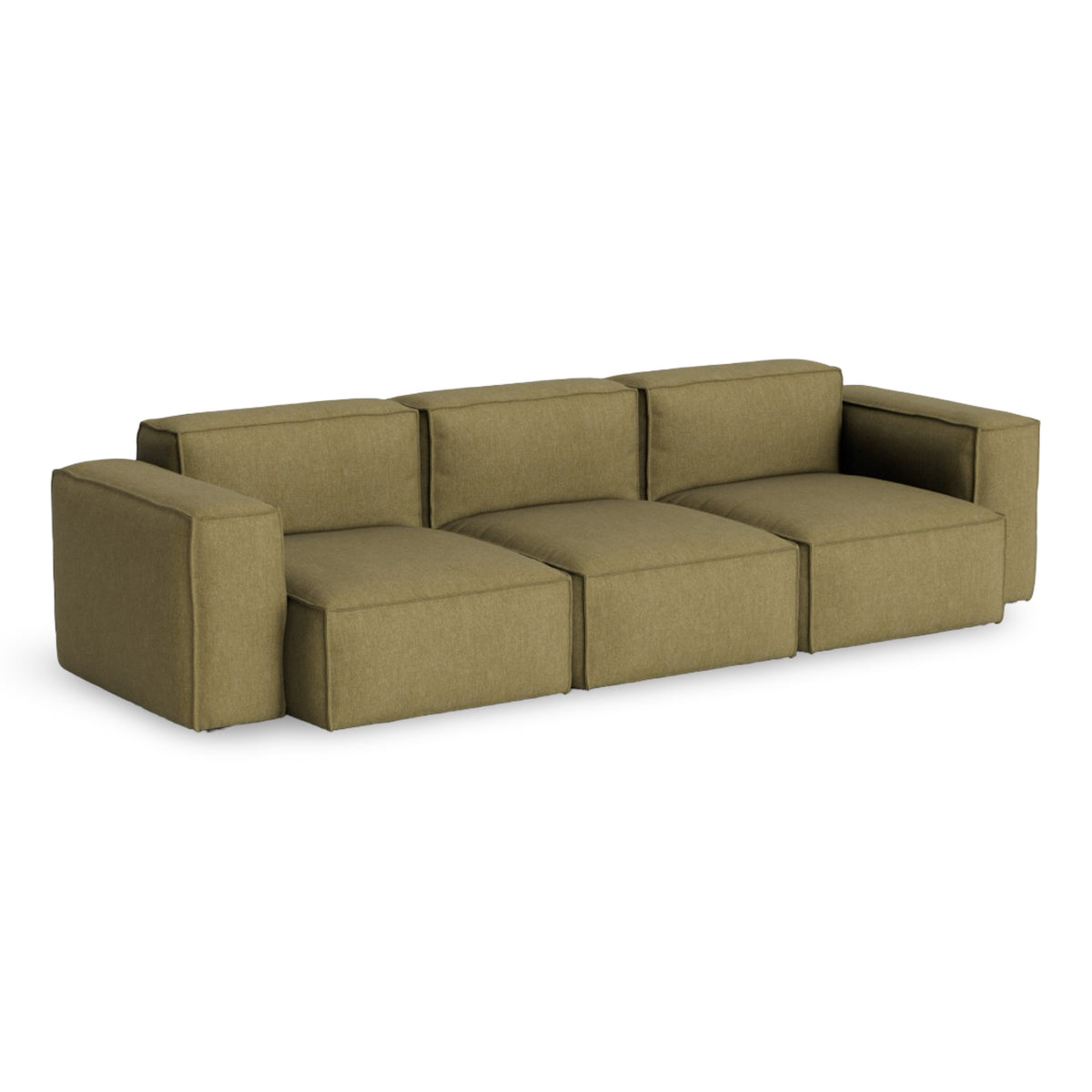 HAY Mags Soft - Low Armrest w. Removable Cover - 3-Seater Sofa Combination 1
