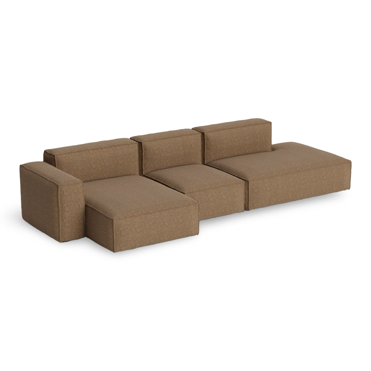 HAY Mags Soft - Low Armrest w. Removable Cover - 3-Seater Sofa Combination 4