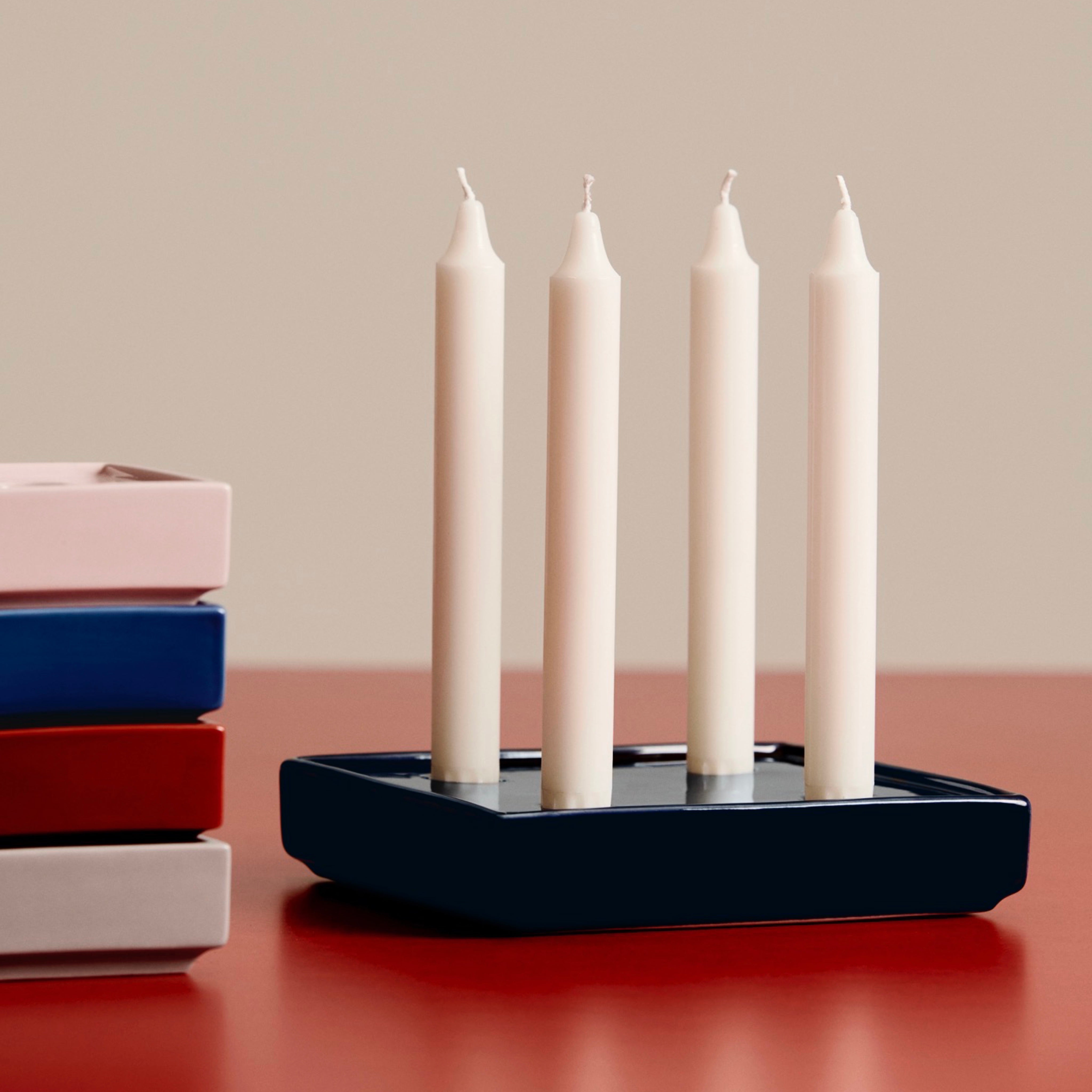 HAY Mattone Candle Holder Small - Light Pink