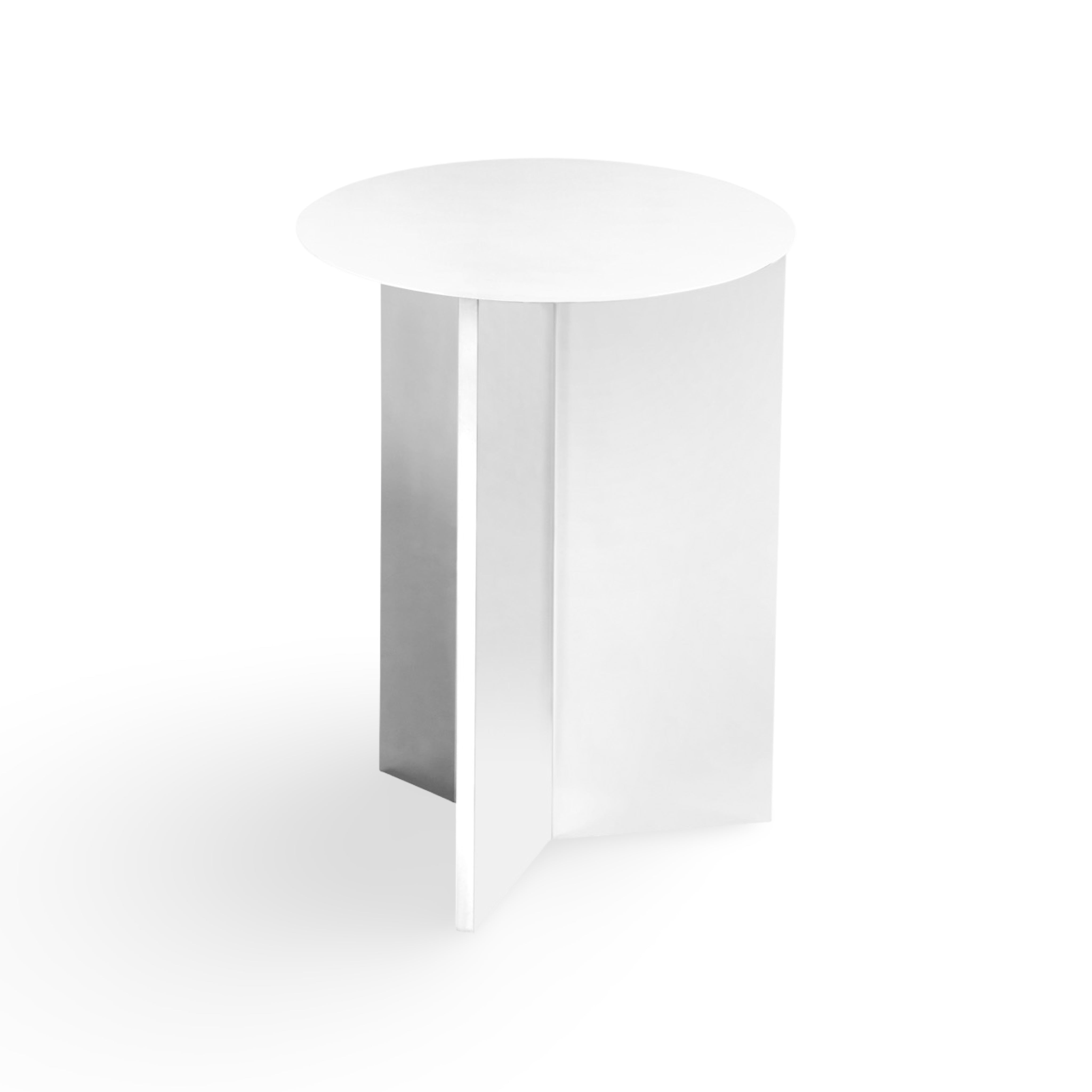 HAY Slit Metal Side Table - High