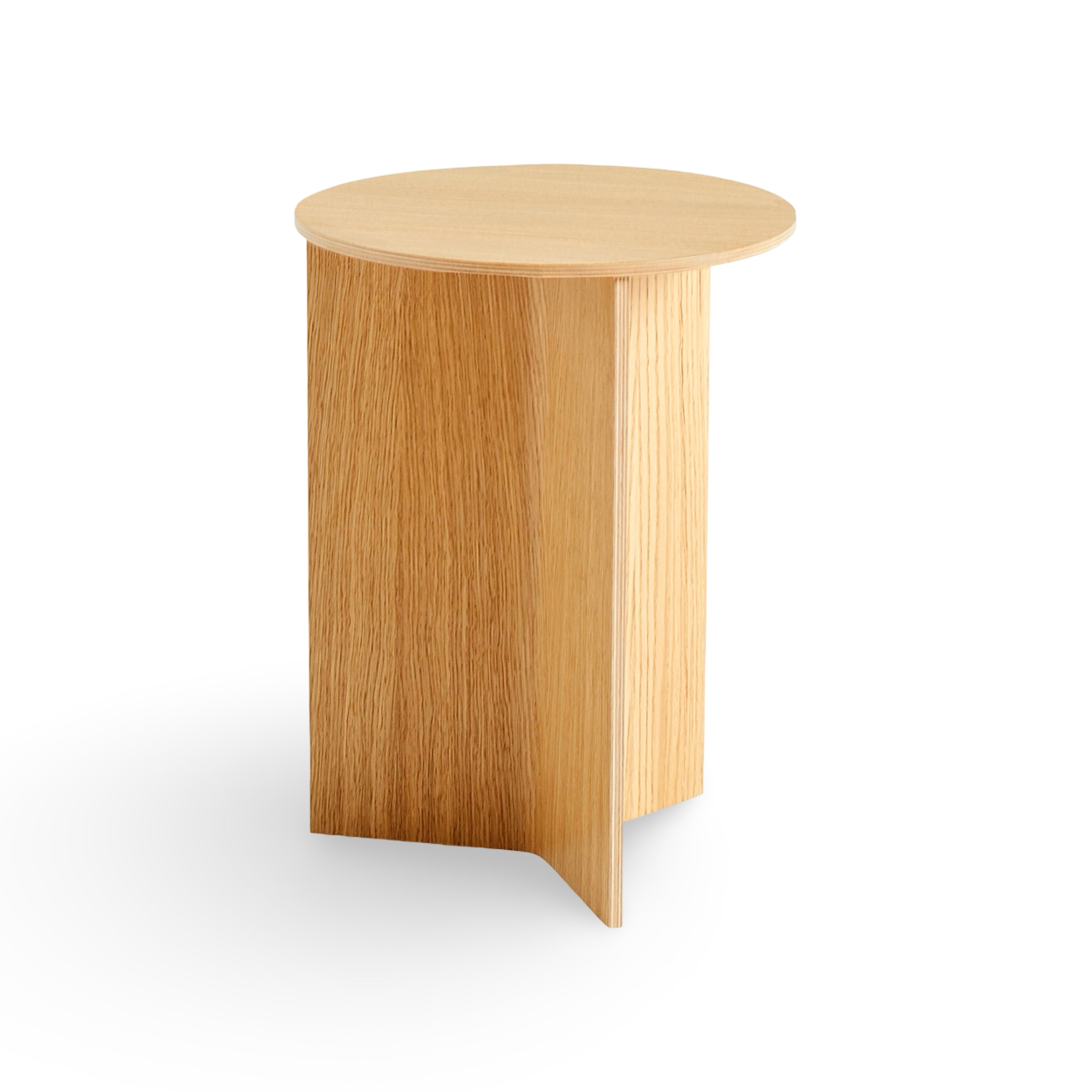 HAY Slit Wood Side Table - High | kin. Birmingham