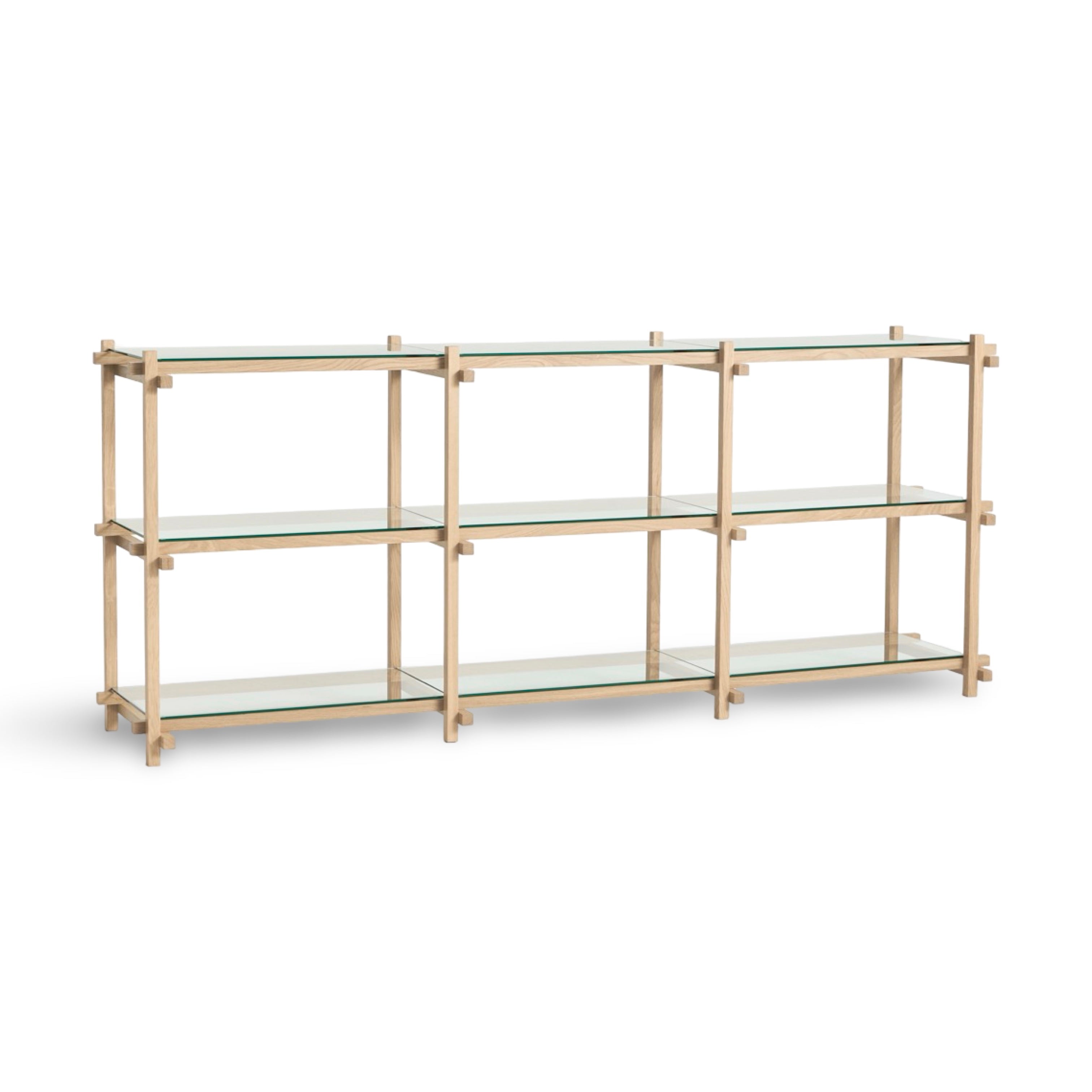 HAY WOODY SHELVING 2.0 COLUMN LOW シェルフ HAY Woody Shelving Unit 2.0 - Low | kin. Birmingham