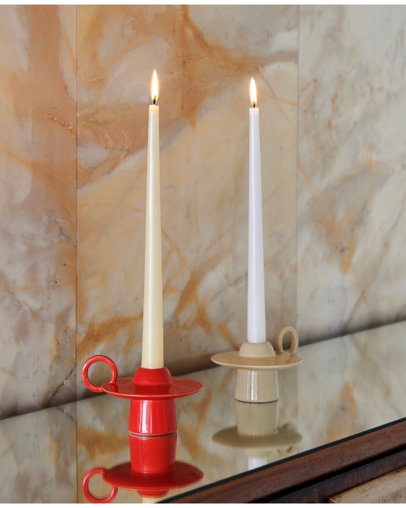 &Tradition Momento Candleholder - Ivory (JH39)