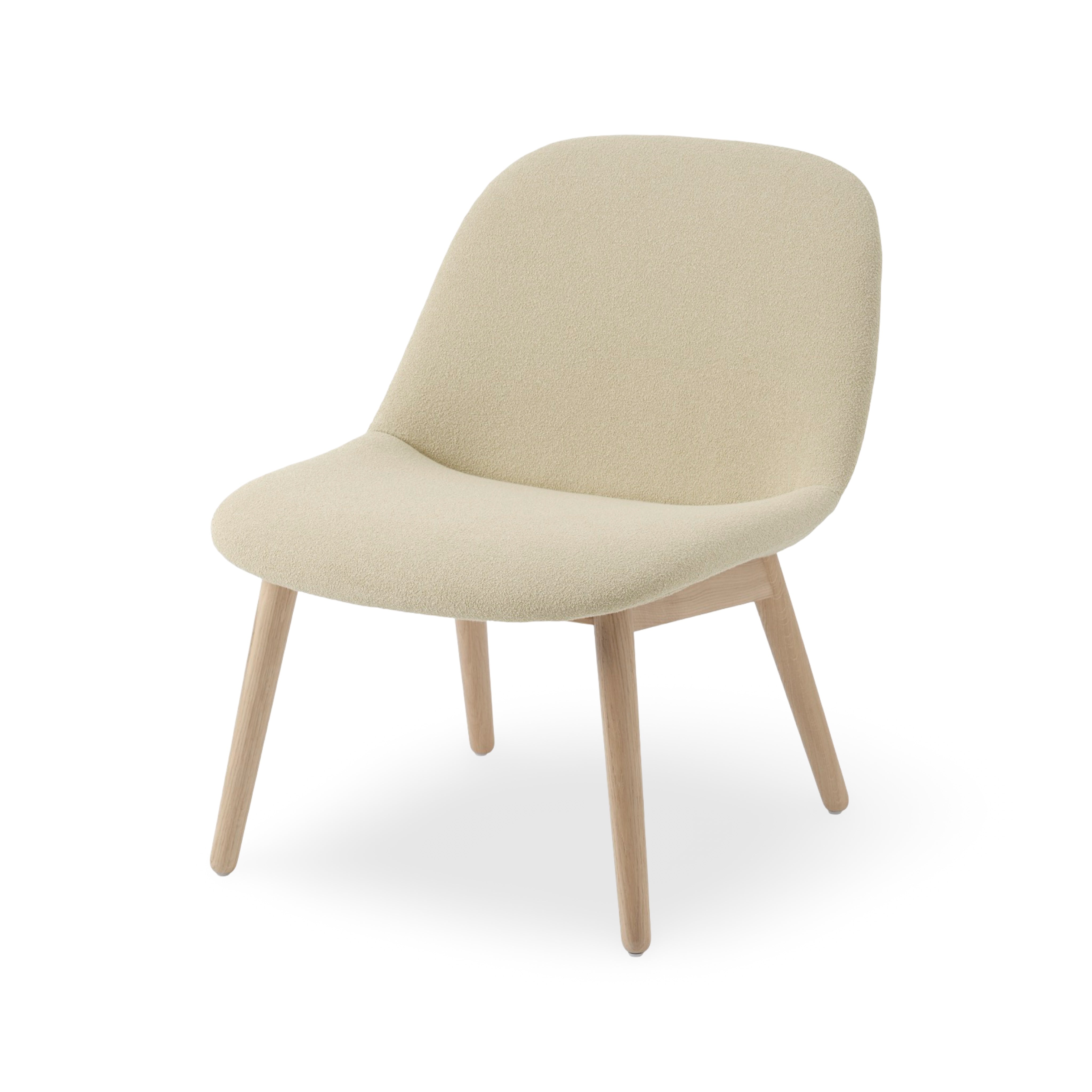 Muuto Fiber Soft Lounge Chair - Wood Base